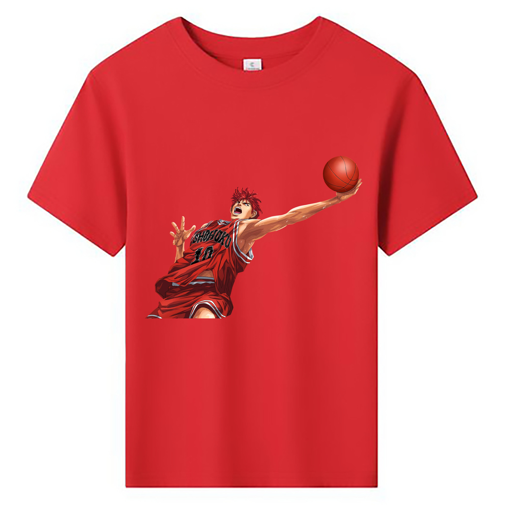 （画像用） SLAM DUNK／スラムダンク 綿100％キッズTシャツ（フロントプリント）