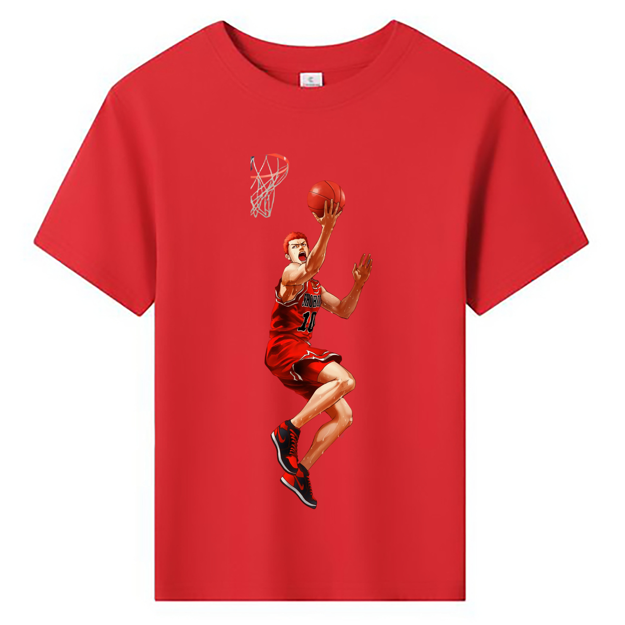 （画像用） SLAM DUNK／スラムダンク 綿100％キッズTシャツ（フロントプリント）