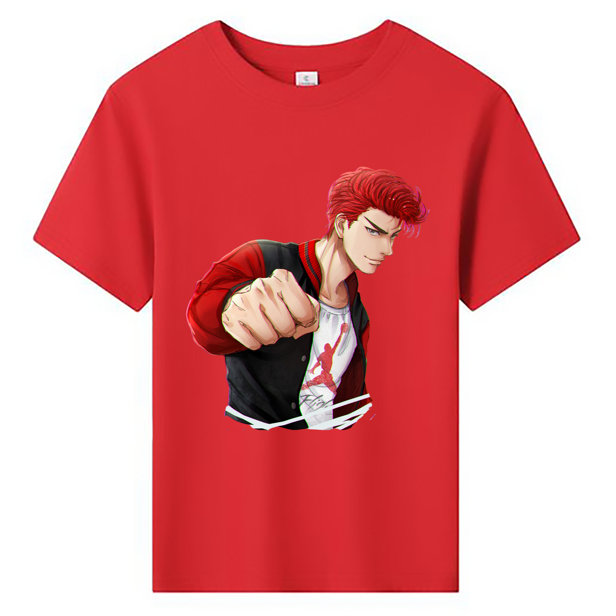 （画像用） SLAM DUNK／スラムダンク 綿100％キッズTシャツ（フロントプリント）