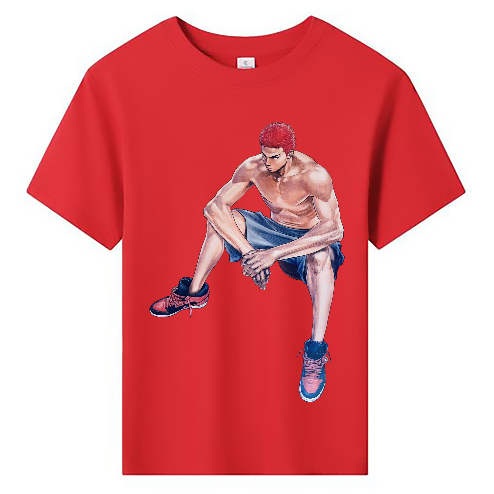 （画像用） SLAM DUNK／スラムダンク 綿100％キッズTシャツ（フロントプリント）