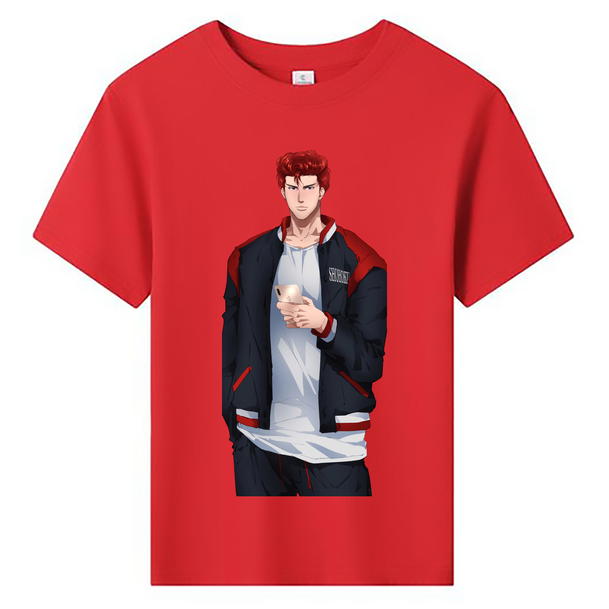 （画像用） SLAM DUNK／スラムダンク 綿100％キッズTシャツ（フロントプリント）