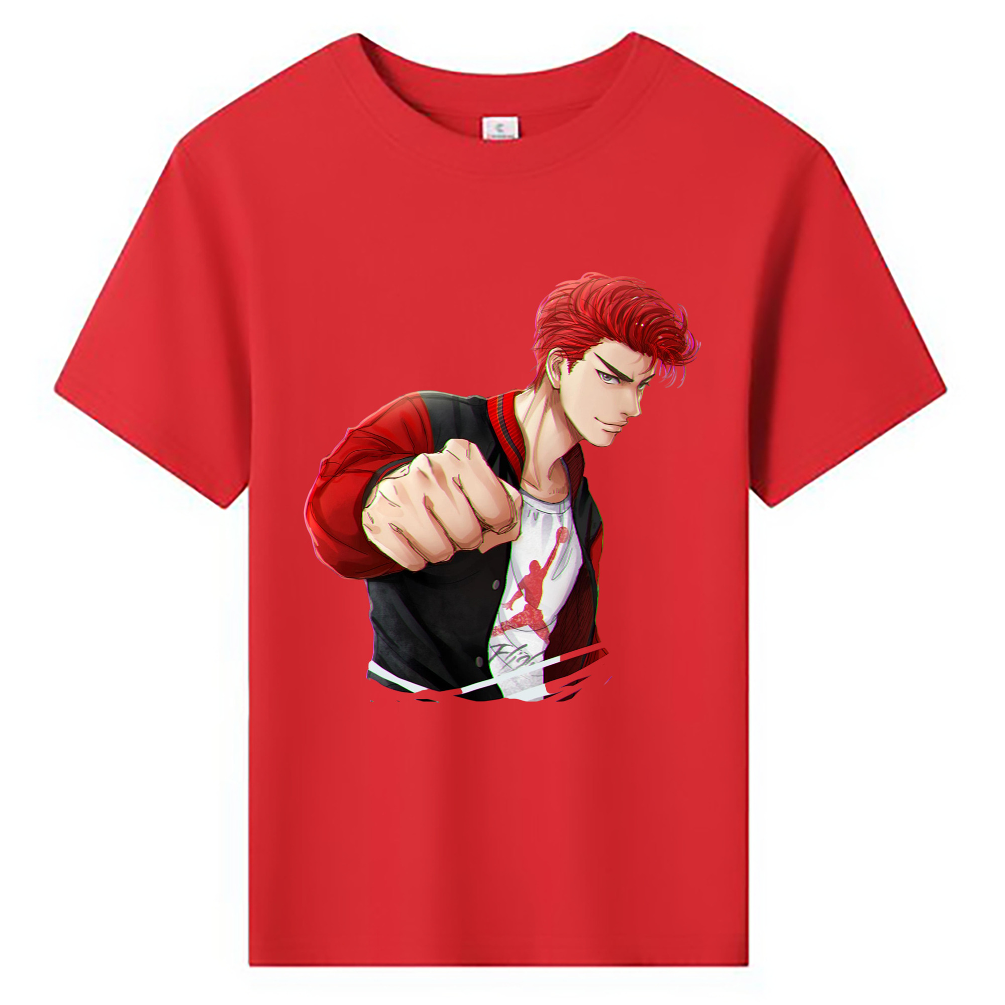 （画像用） SLAM DUNK／スラムダンク 綿100％キッズTシャツ（フロントプリント）