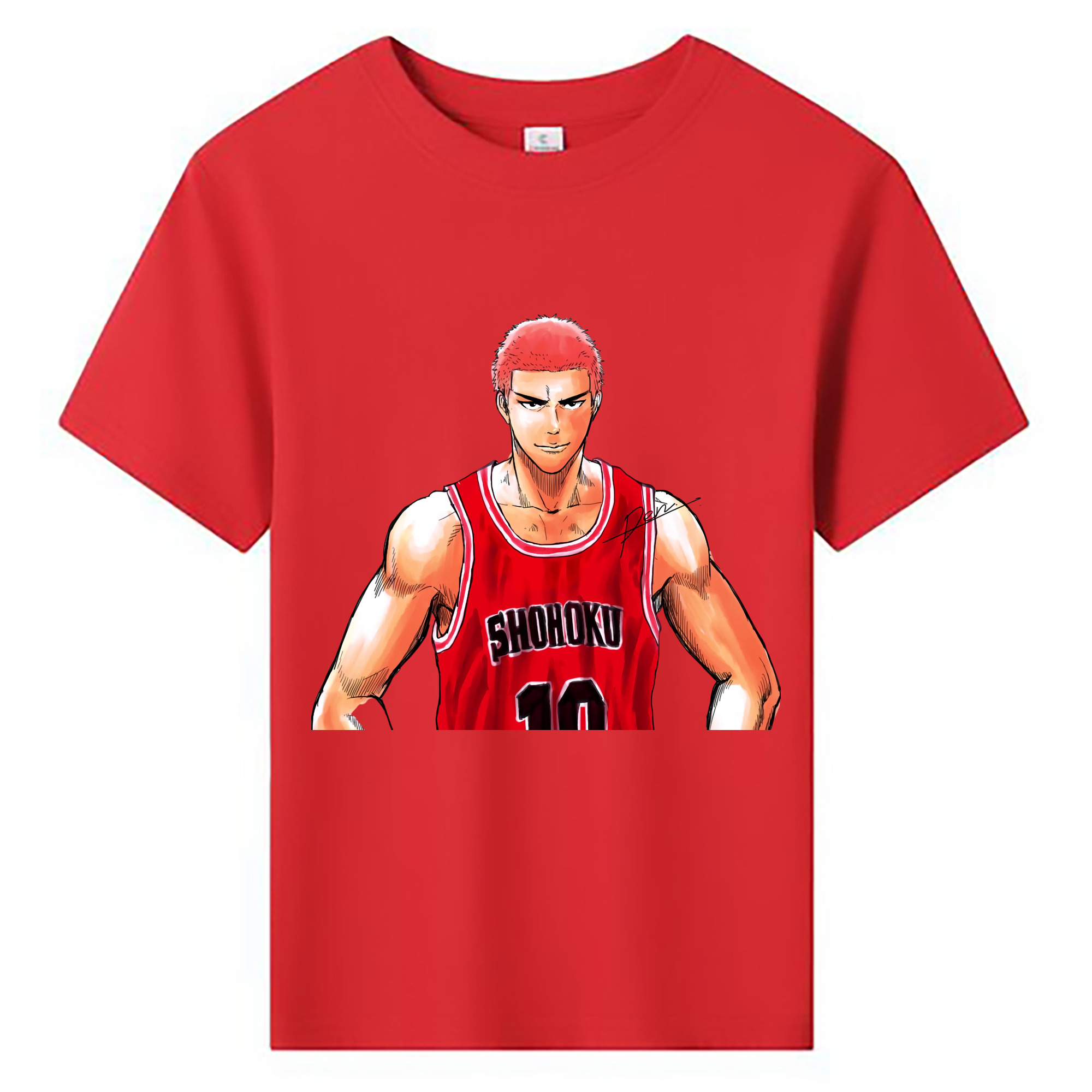 （画像用） SLAM DUNK／スラムダンク 綿100％キッズTシャツ（フロントプリント）