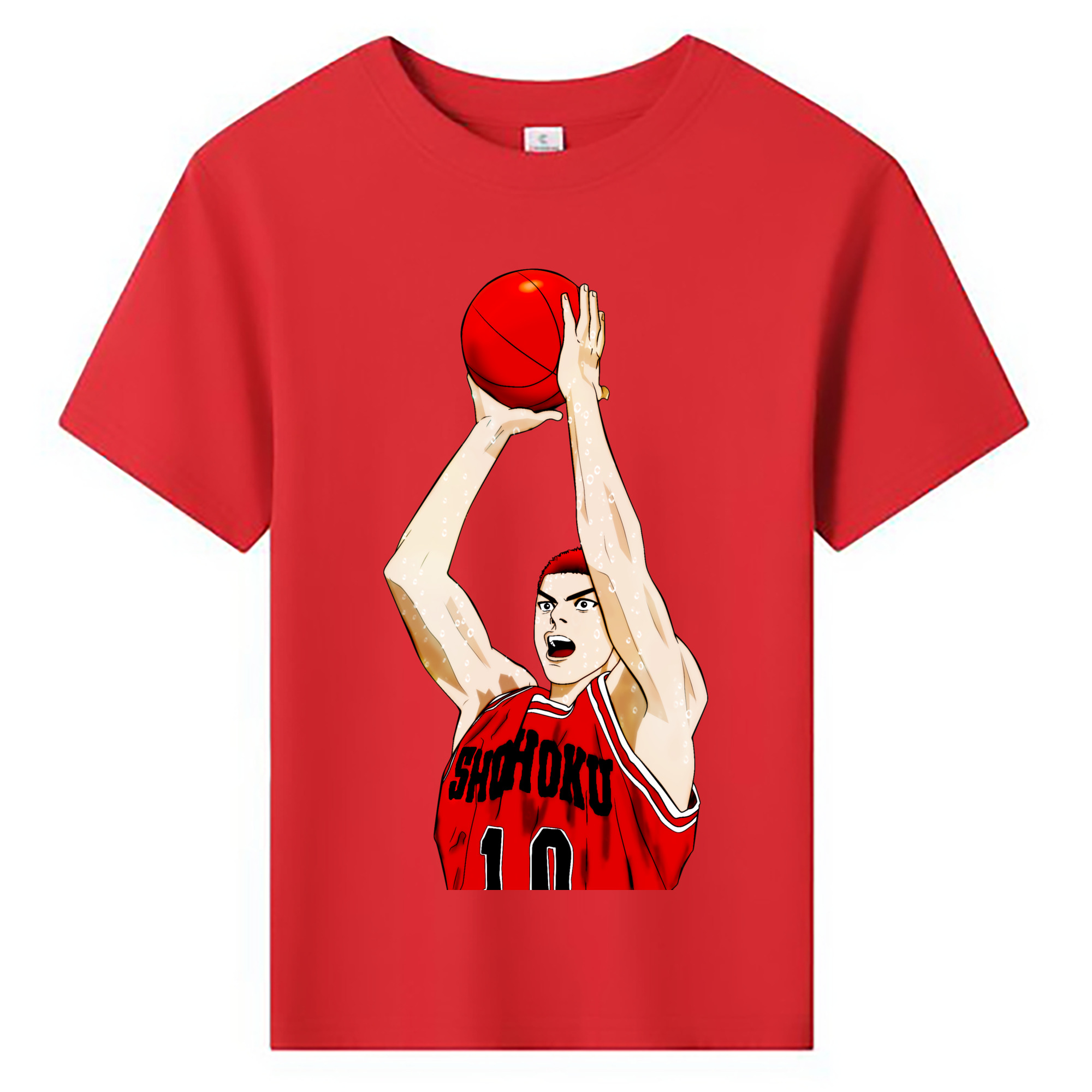 （画像用） SLAM DUNK／スラムダンク 綿100％キッズTシャツ（フロントプリント）