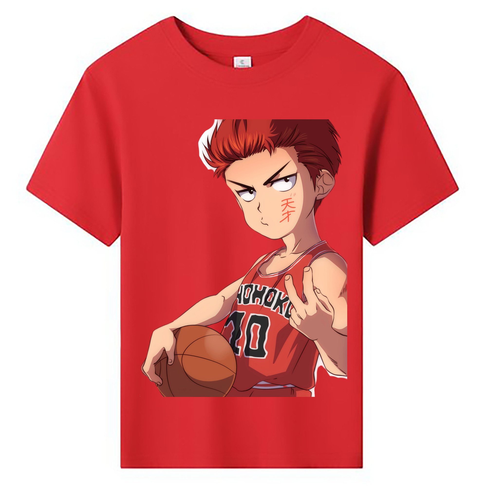 （画像用） SLAM DUNK／スラムダンク 綿100％キッズTシャツ（フロントプリント）