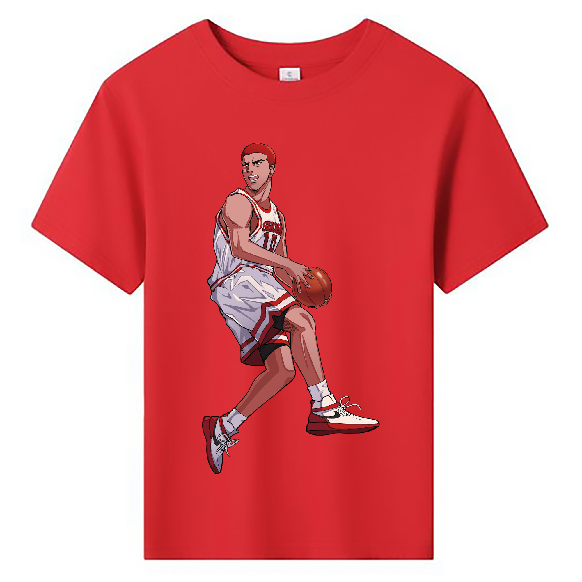 （画像用） SLAM DUNK／スラムダンク 綿100％キッズTシャツ（フロントプリント）