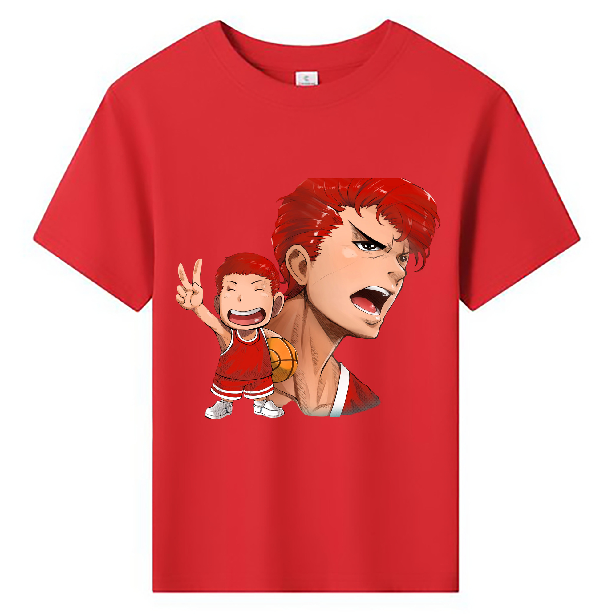 （画像用） SLAM DUNK／スラムダンク 綿100％キッズTシャツ（フロントプリント）