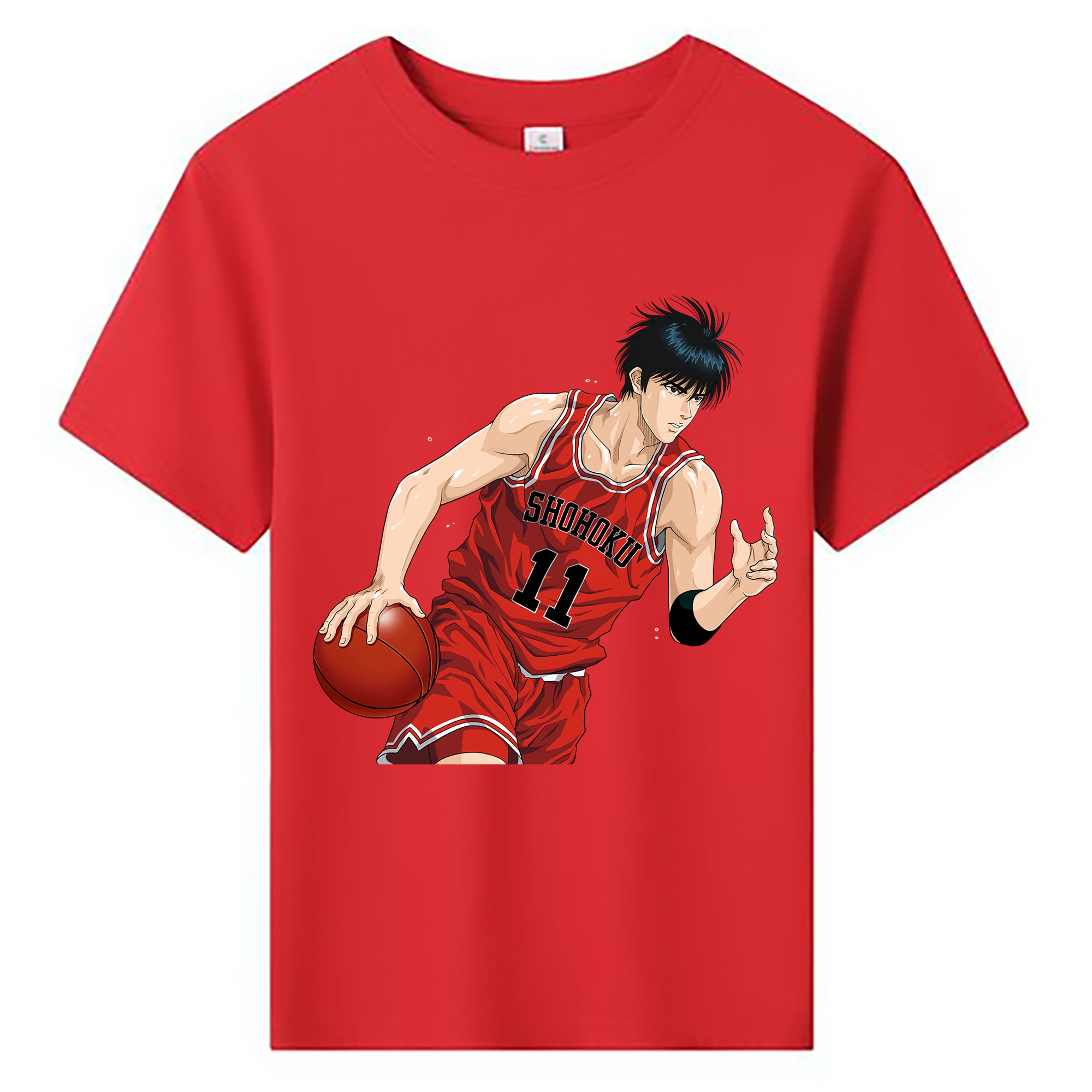 （画像用） SLAM DUNK／スラムダンク 綿100％キッズTシャツ（フロントプリント）