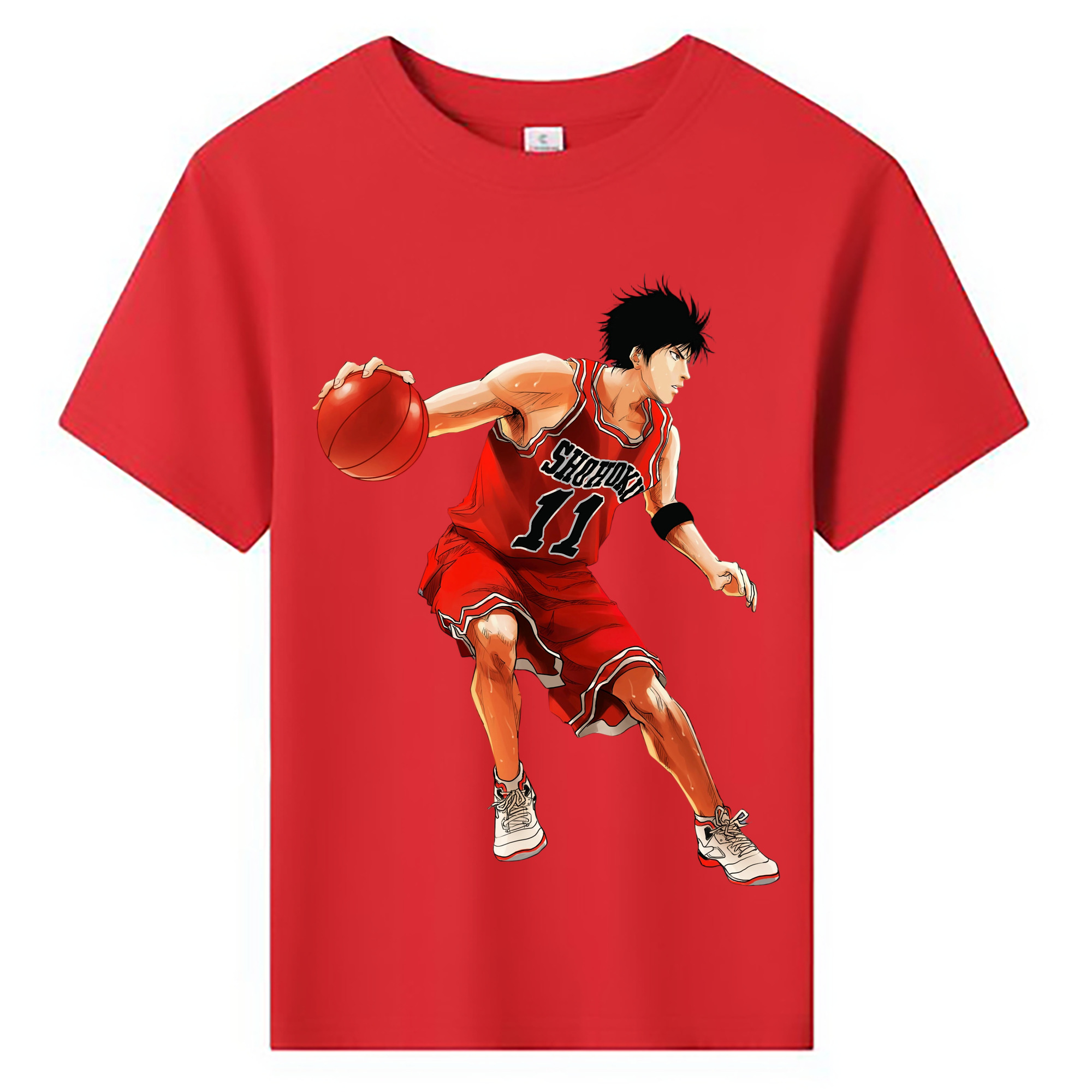 （画像用） SLAM DUNK／スラムダンク 綿100％キッズTシャツ（フロントプリント）