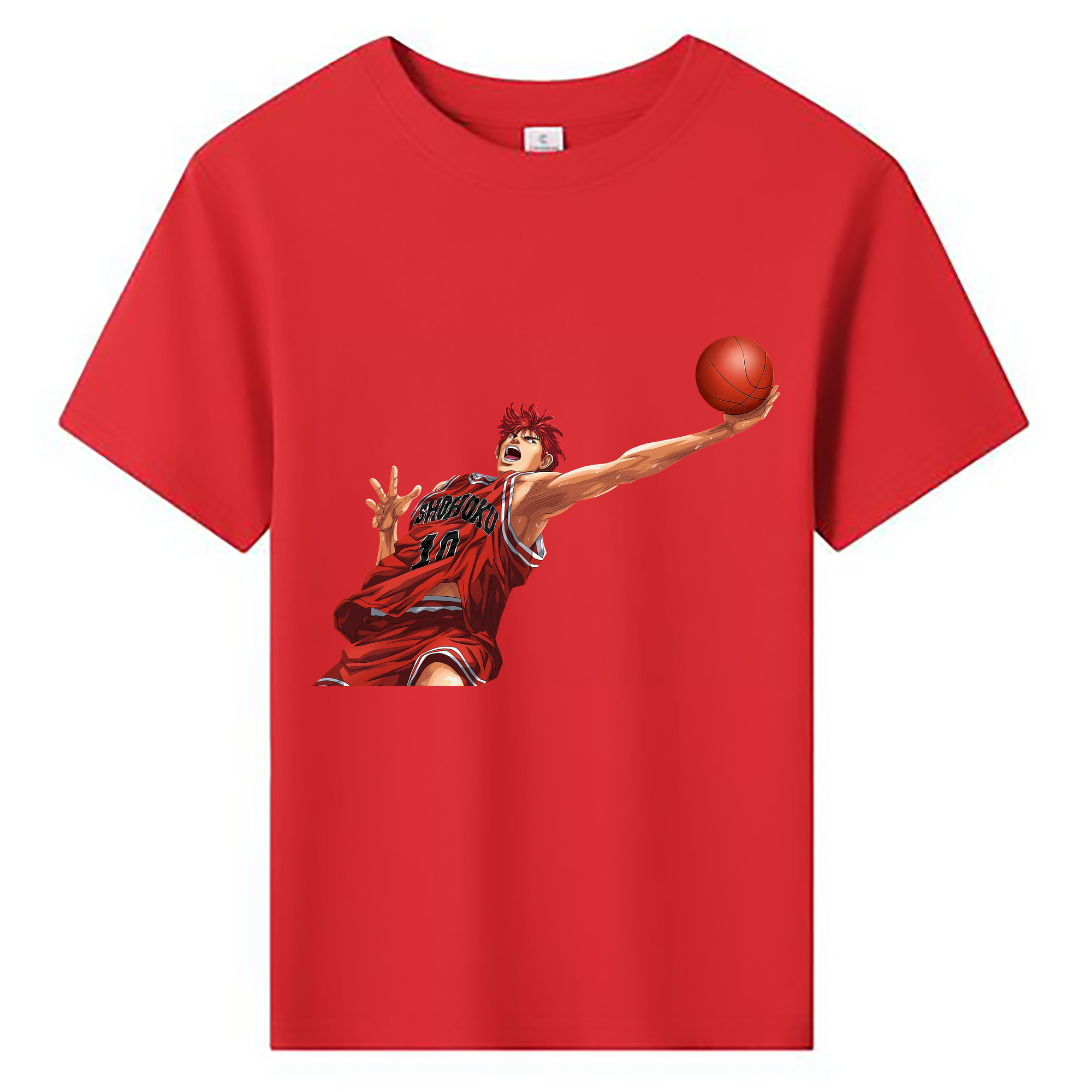 （画像用） SLAM DUNK／スラムダンク 綿100％キッズTシャツ（フロントプリント）