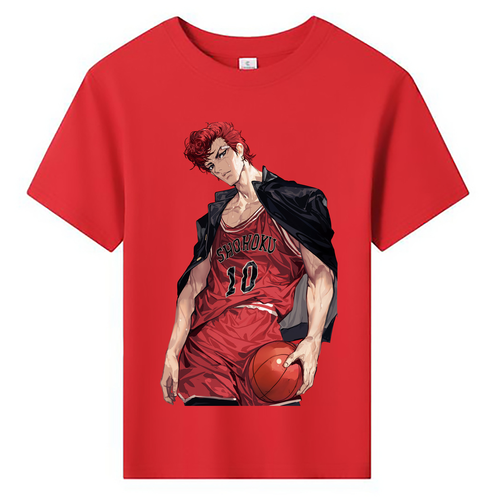 （画像用） SLAM DUNK／スラムダンク 綿100％キッズTシャツ（フロントプリント）