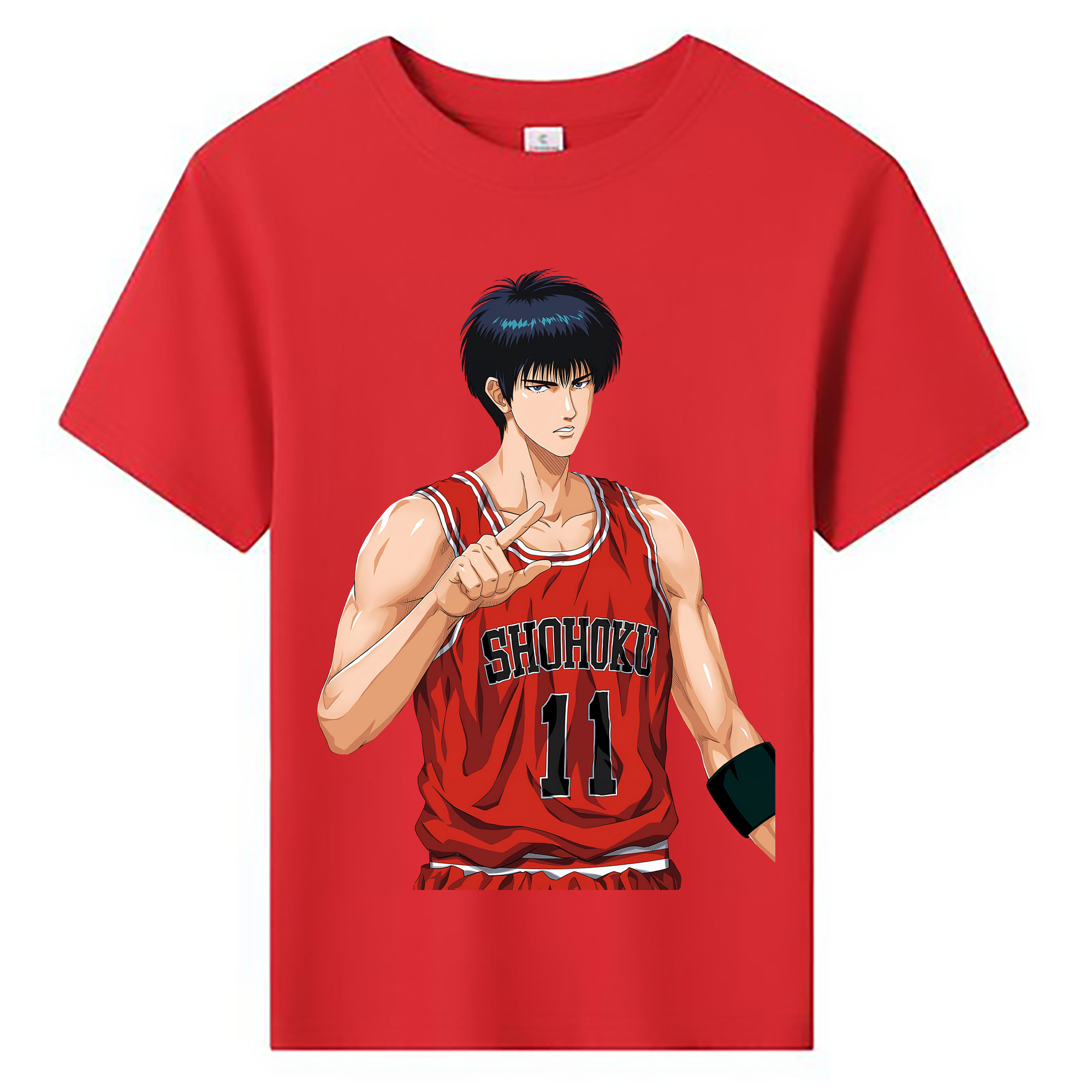 （画像用） SLAM DUNK／スラムダンク 綿100％キッズTシャツ（フロントプリント）