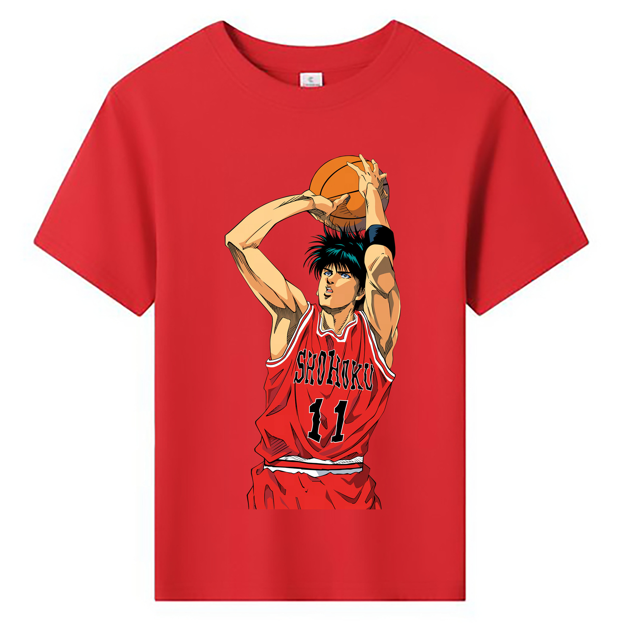 （画像用） SLAM DUNK／スラムダンク 綿100％キッズTシャツ（フロントプリント）