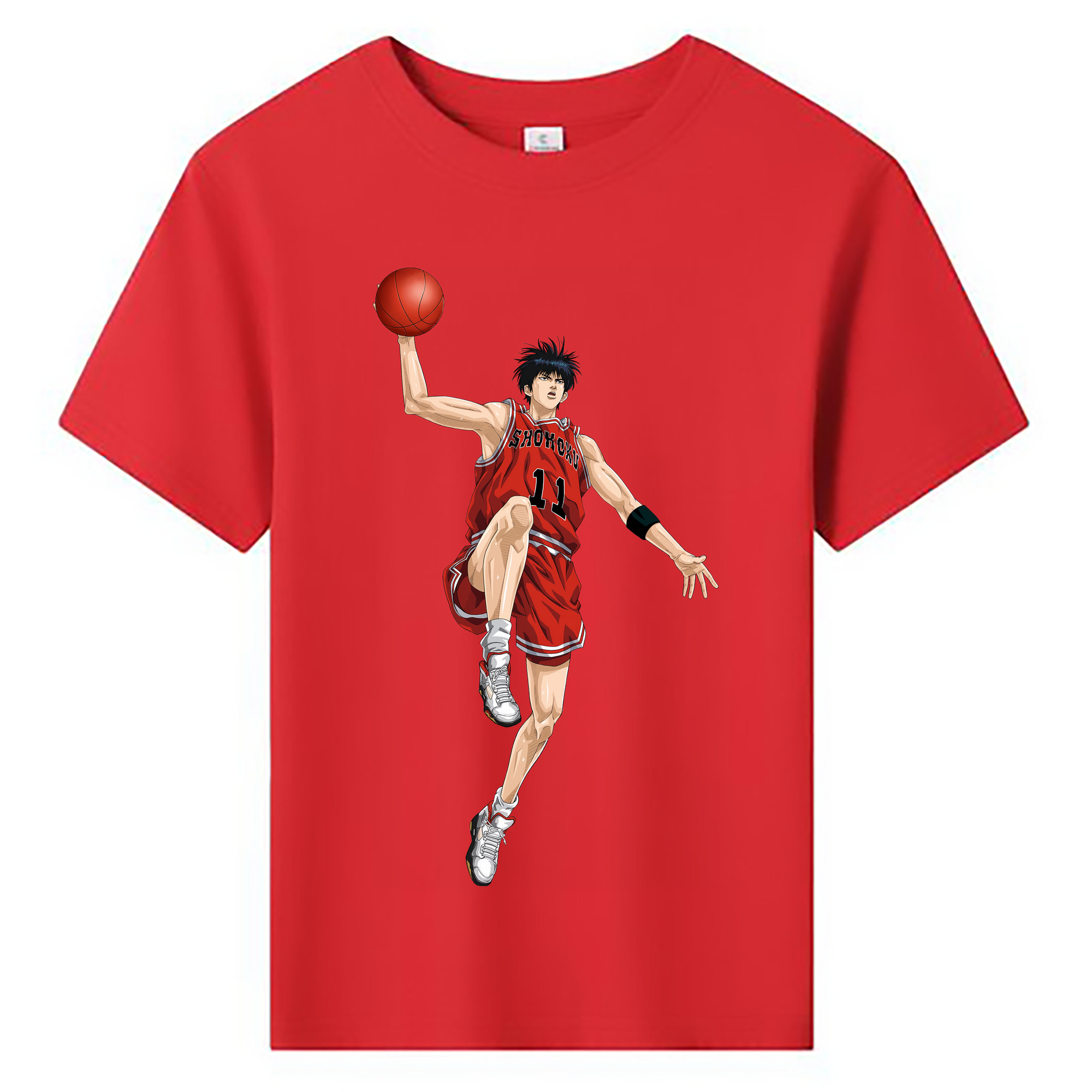 （画像用） SLAM DUNK／スラムダンク 綿100％キッズTシャツ（フロントプリント）