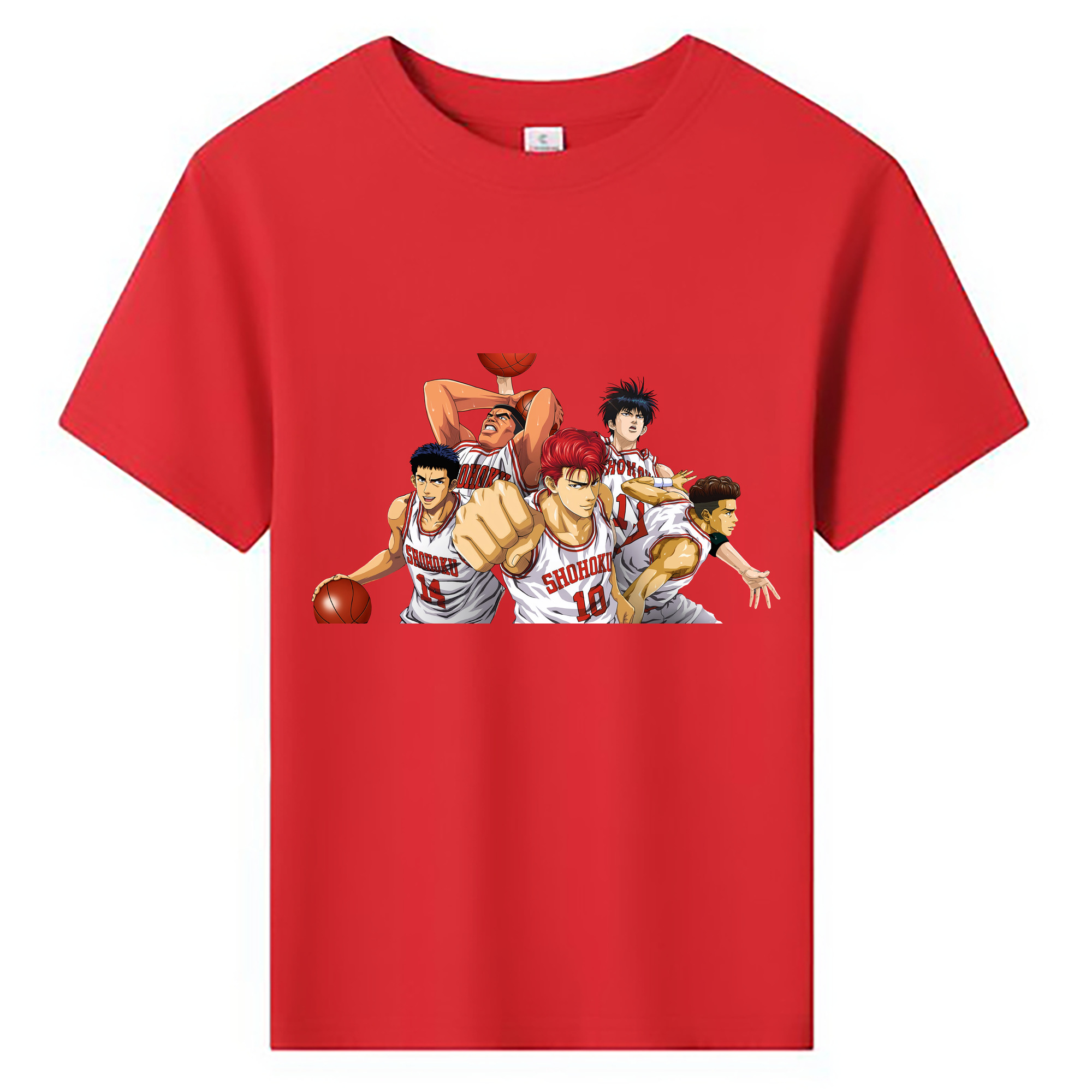 （画像用） SLAM DUNK／スラムダンク 綿100％キッズTシャツ（フロントプリント）