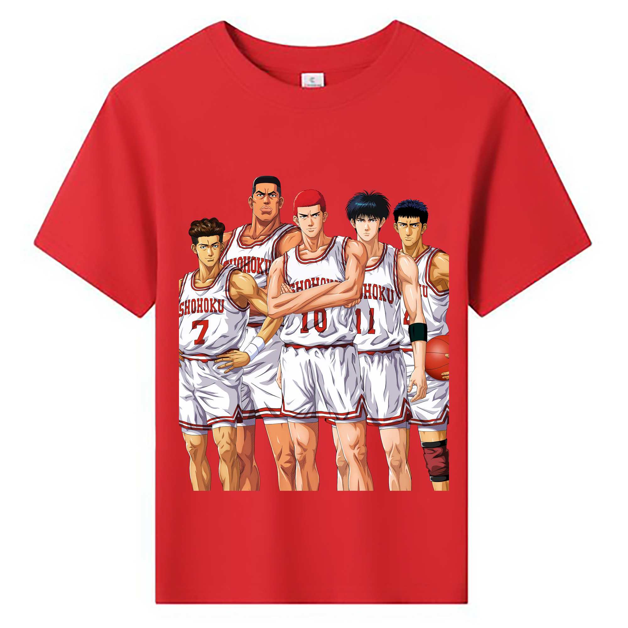 （画像用） SLAM DUNK／スラムダンク 綿100％キッズTシャツ（フロントプリント）