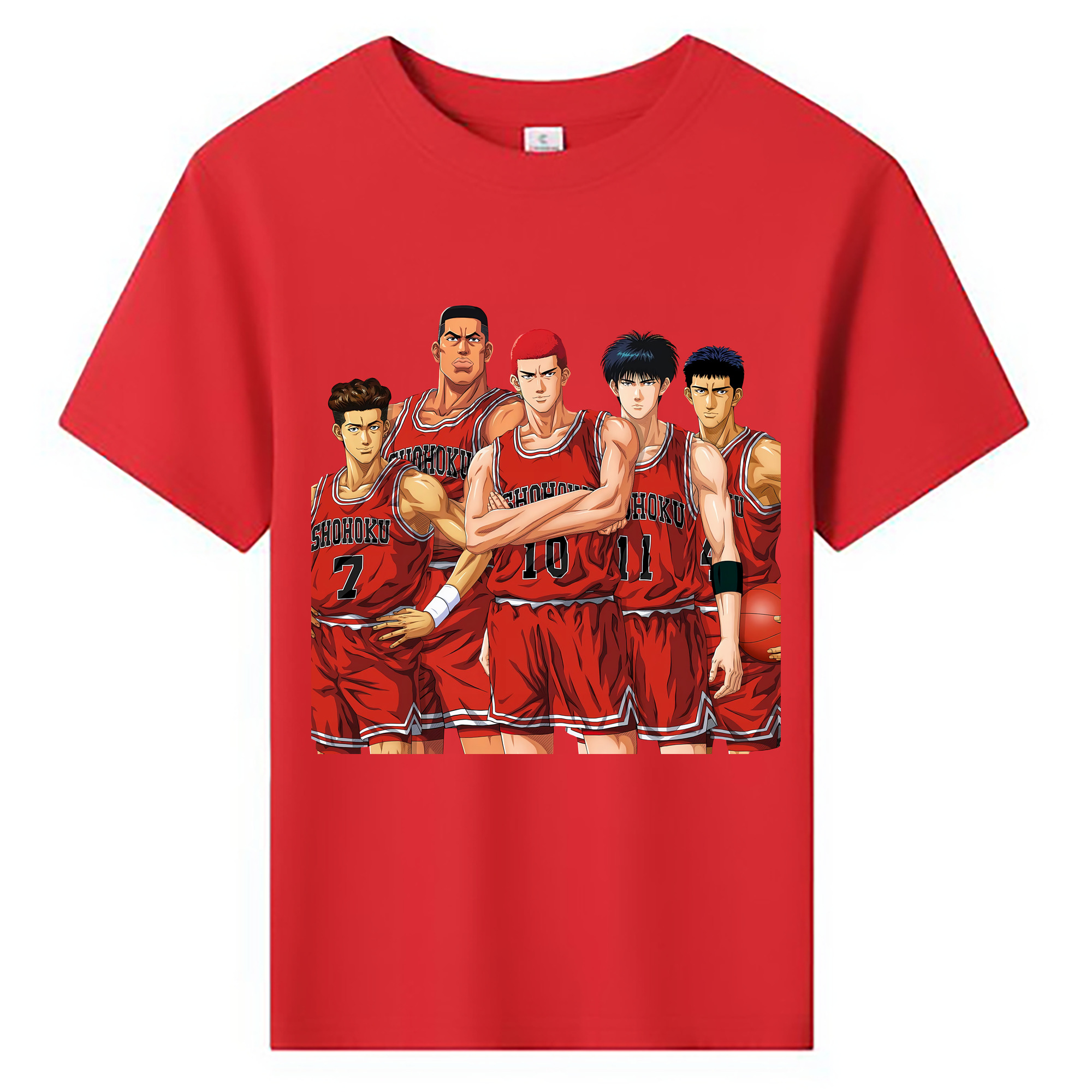 （画像用） SLAM DUNK／スラムダンク 綿100％キッズTシャツ（フロントプリント）