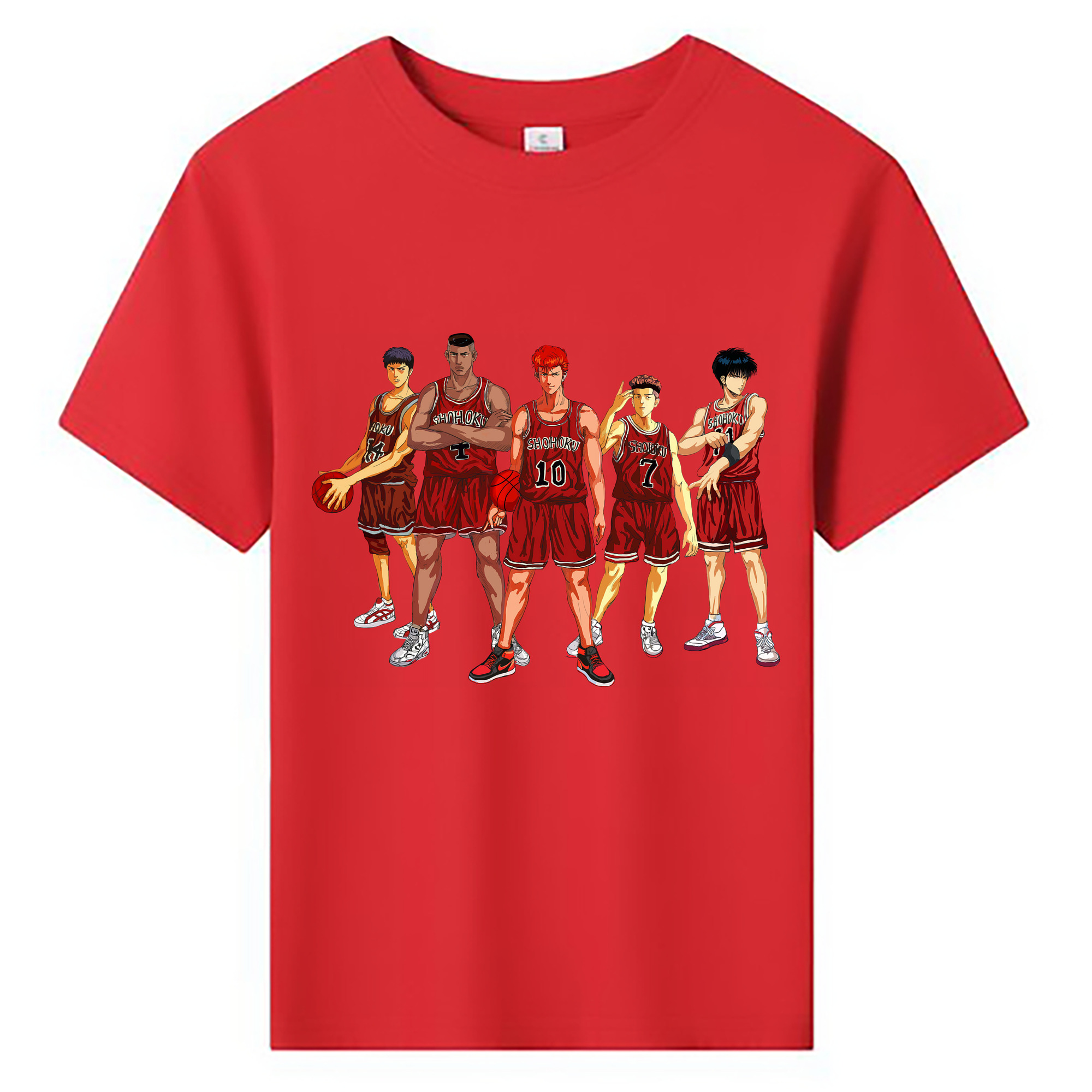 （画像用） SLAM DUNK／スラムダンク 綿100％キッズTシャツ（フロントプリント）