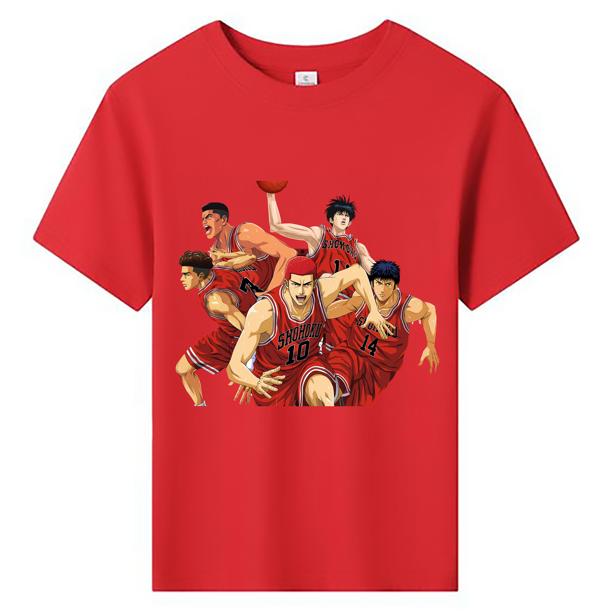 （画像用） SLAM DUNK／スラムダンク 綿100％キッズTシャツ（フロントプリント）