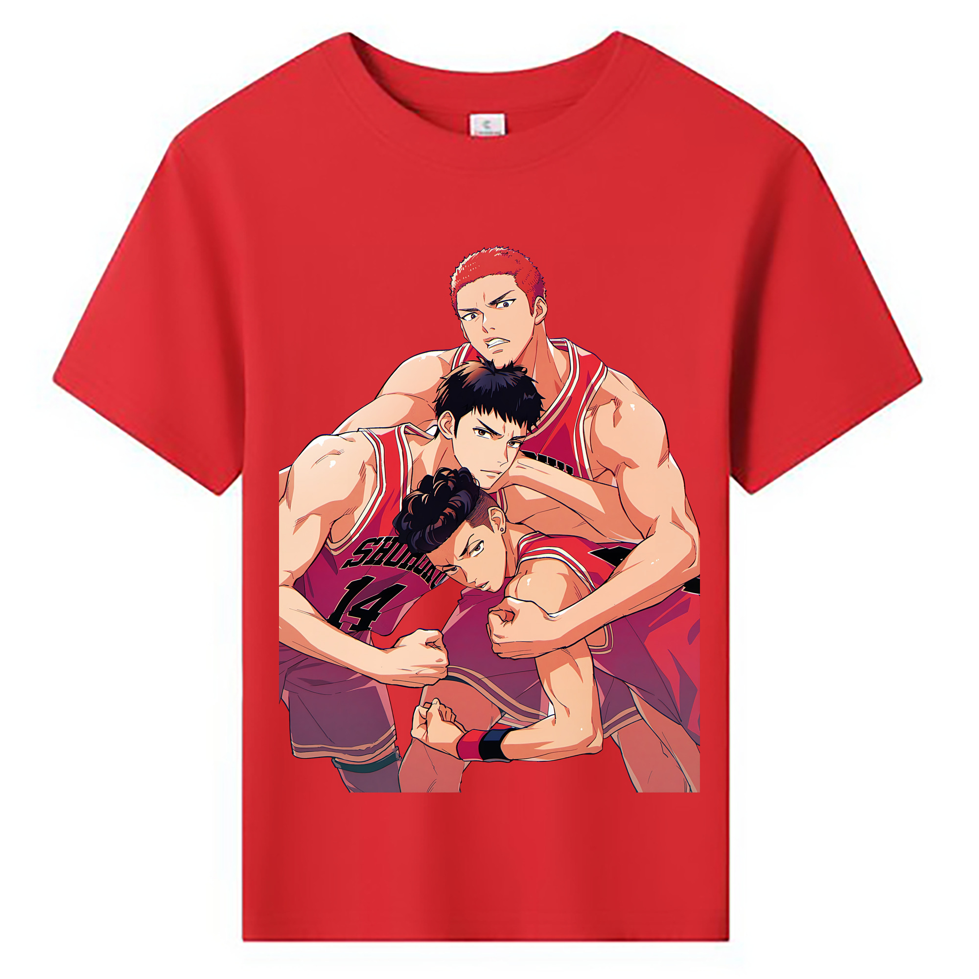（画像用） SLAM DUNK／スラムダンク 綿100％キッズTシャツ（フロントプリント）