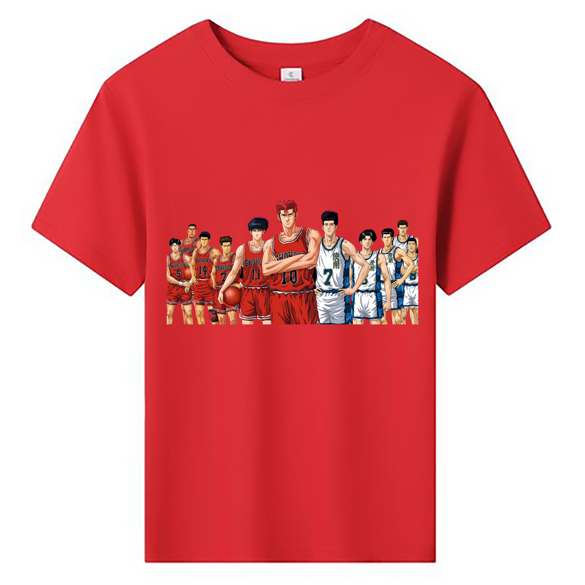 （画像用） SLAM DUNK／スラムダンク 綿100％キッズTシャツ（フロントプリント）