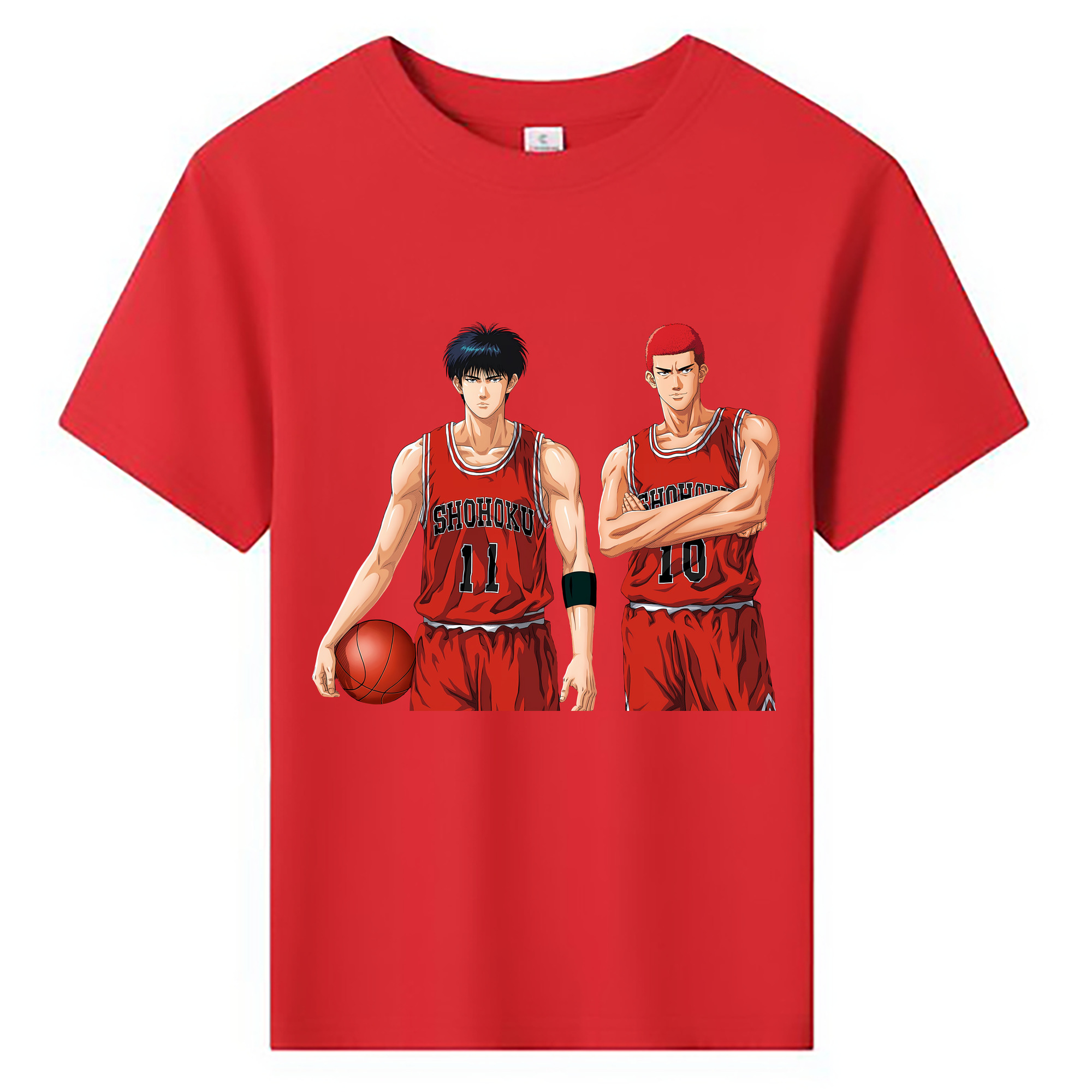 （画像用） SLAM DUNK／スラムダンク 綿100％キッズTシャツ（フロントプリント）