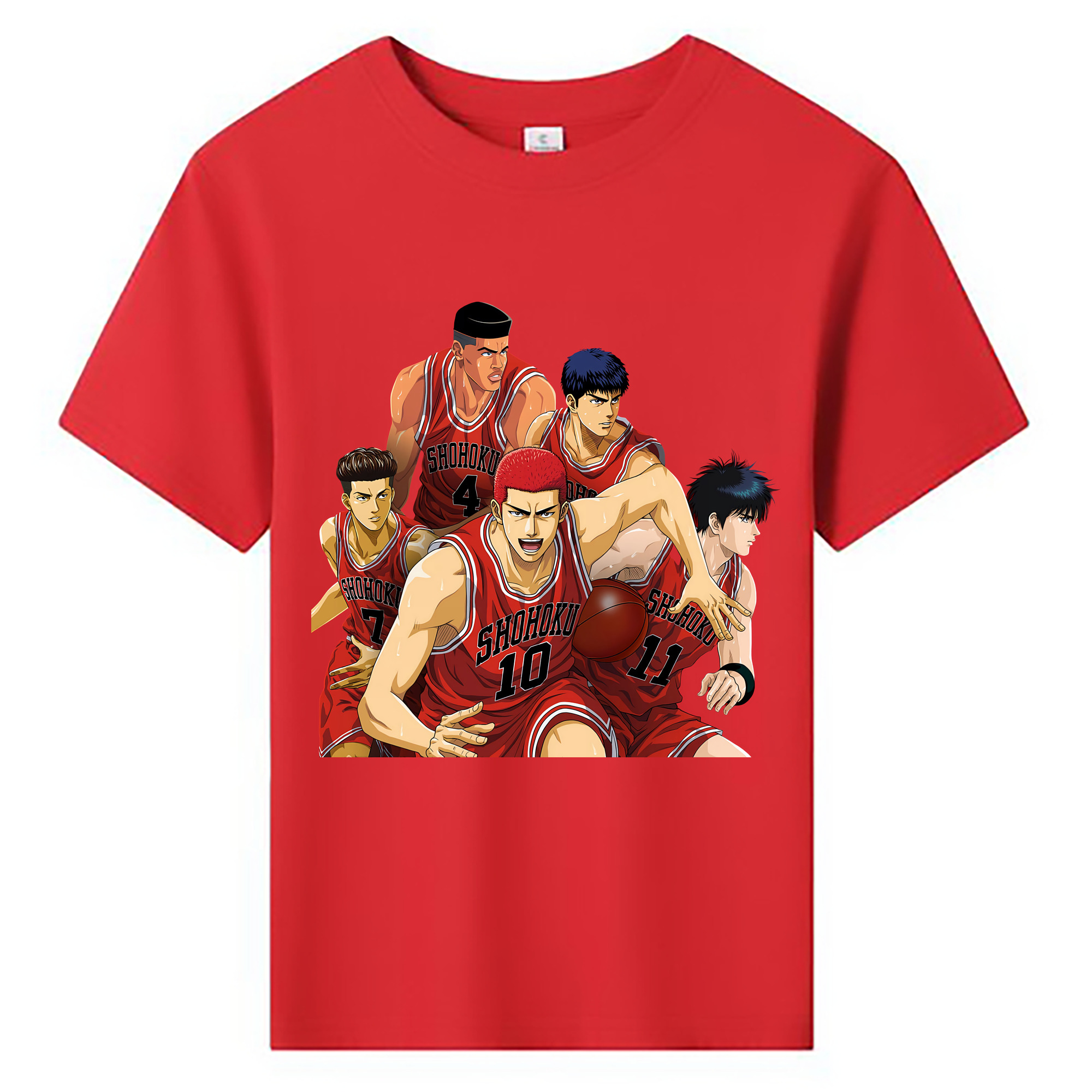 （画像用） SLAM DUNK／スラムダンク 綿100％キッズTシャツ（フロントプリント）