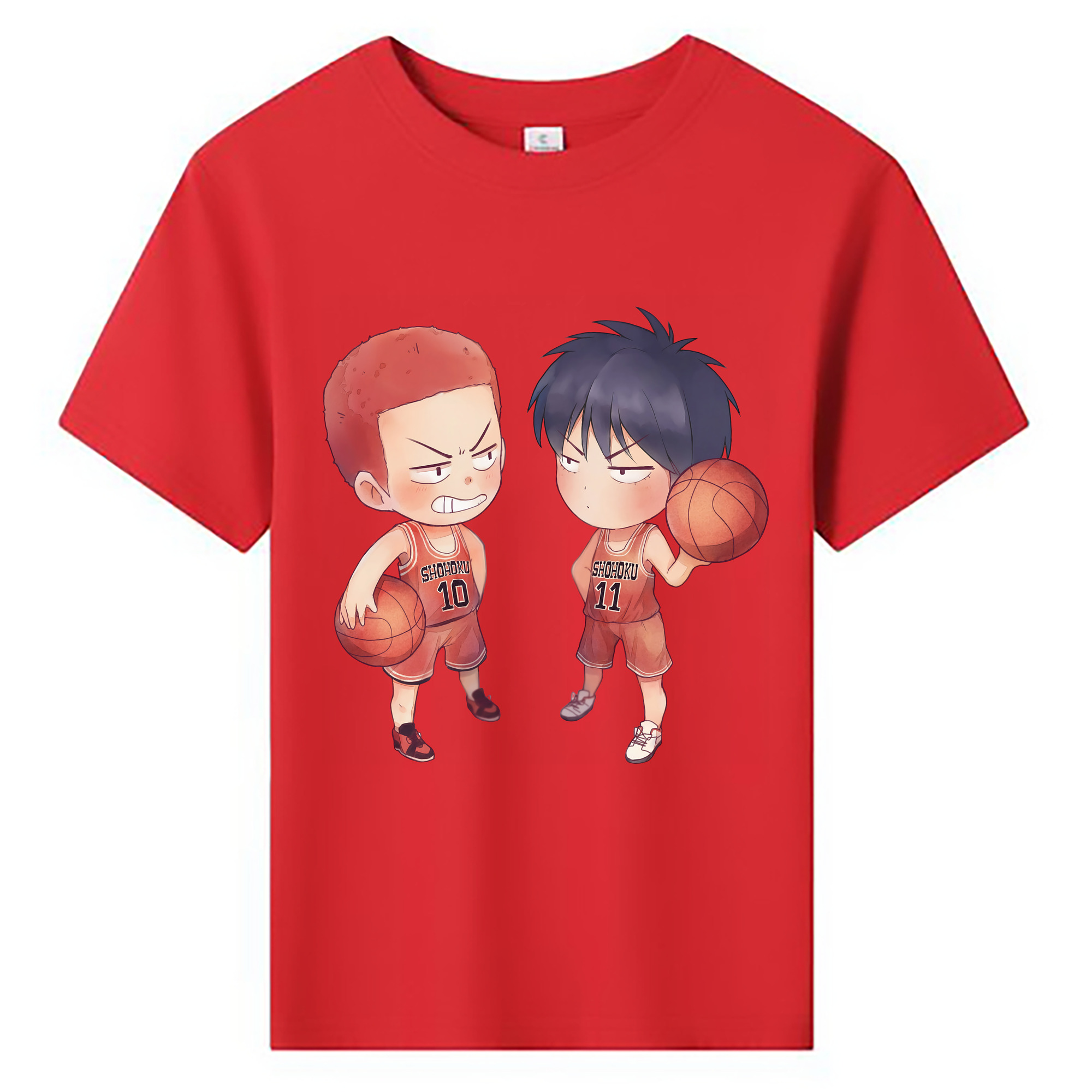 （画像用） SLAM DUNK／スラムダンク 綿100％キッズTシャツ（フロントプリント）