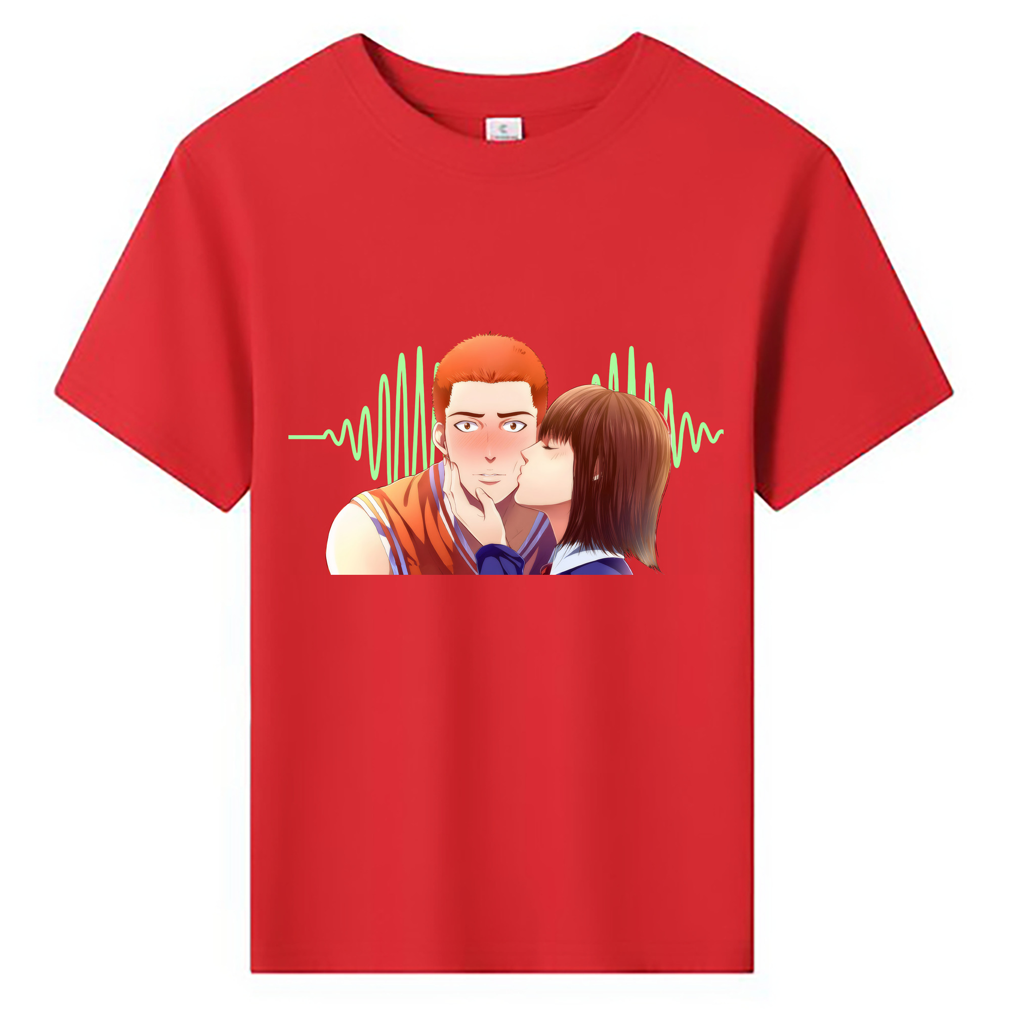 （画像用） SLAM DUNK／スラムダンク 綿100％キッズTシャツ（フロントプリント）