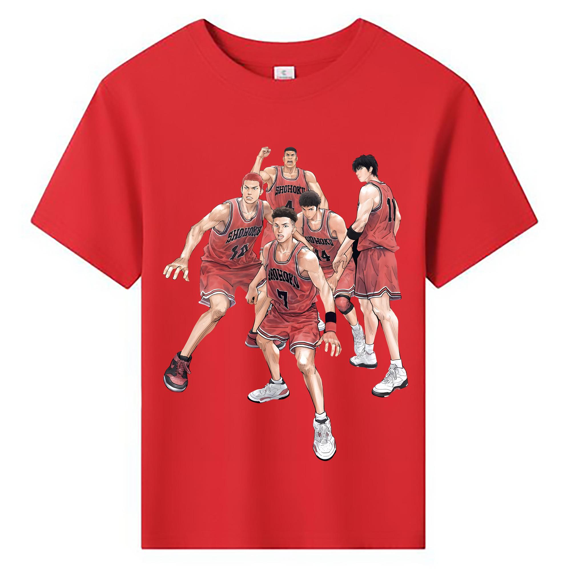 （画像用） SLAM DUNK／スラムダンク 綿100％キッズTシャツ（フロントプリント）