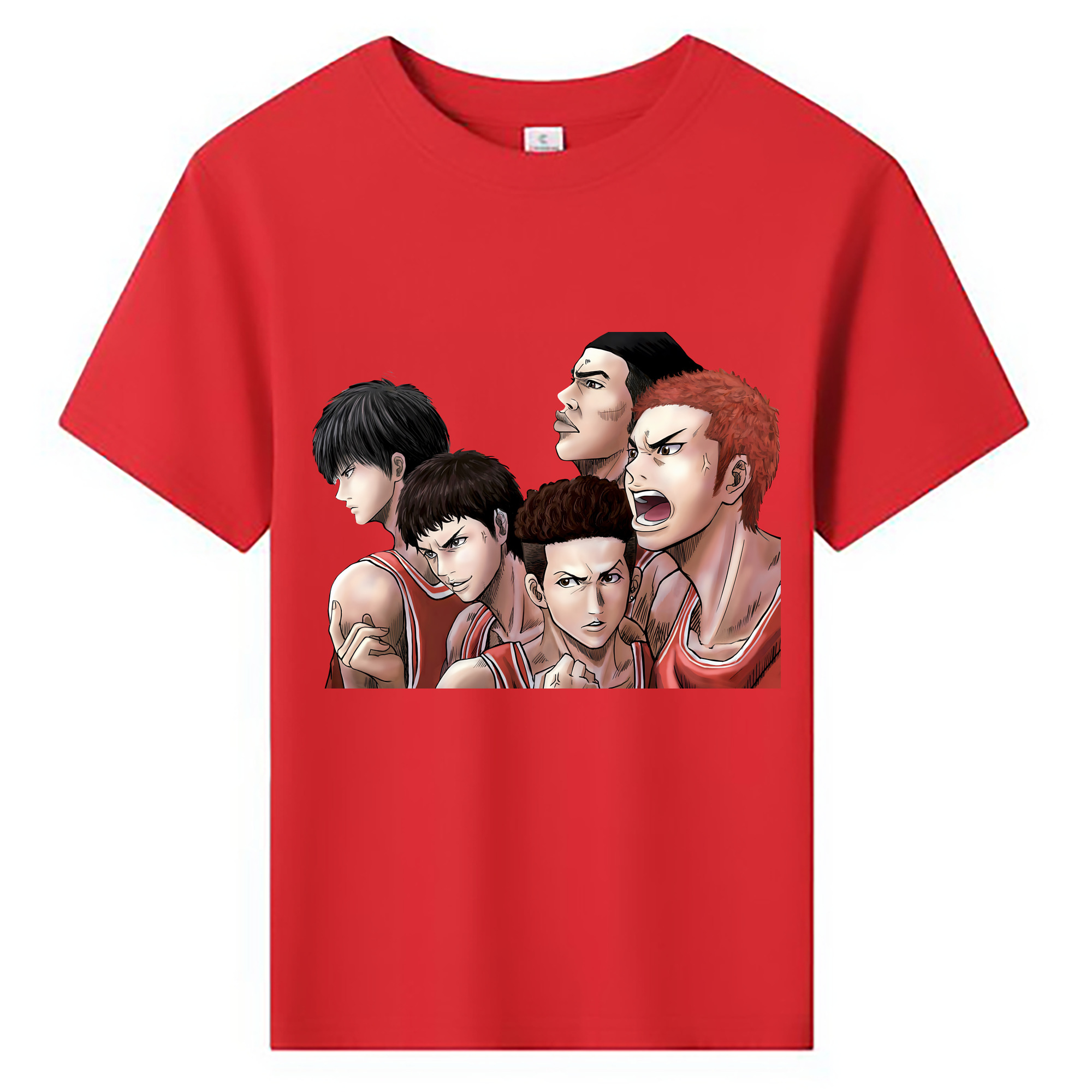 （画像用） SLAM DUNK／スラムダンク 綿100％キッズTシャツ（フロントプリント）