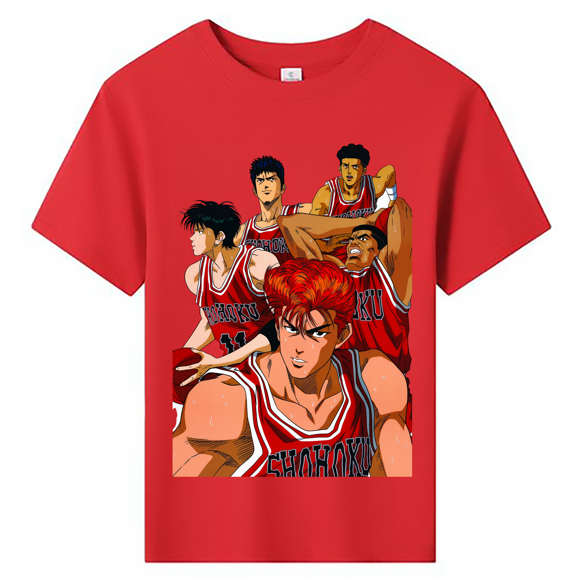 （画像用） SLAM DUNK／スラムダンク 綿100％キッズTシャツ（フロントプリント）