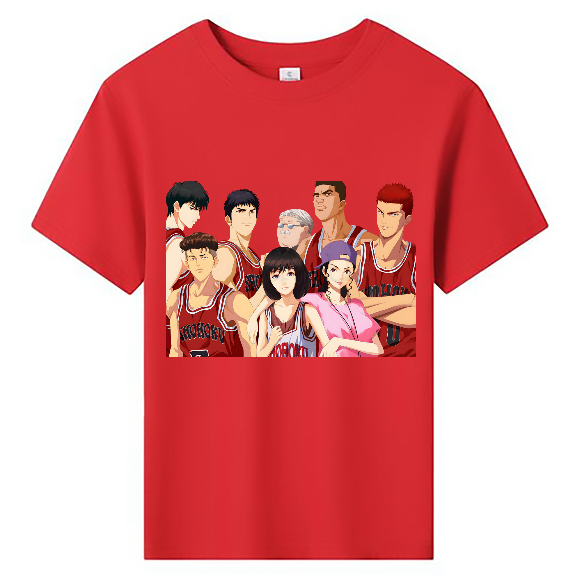 （画像用） SLAM DUNK／スラムダンク 綿100％キッズTシャツ（フロントプリント）