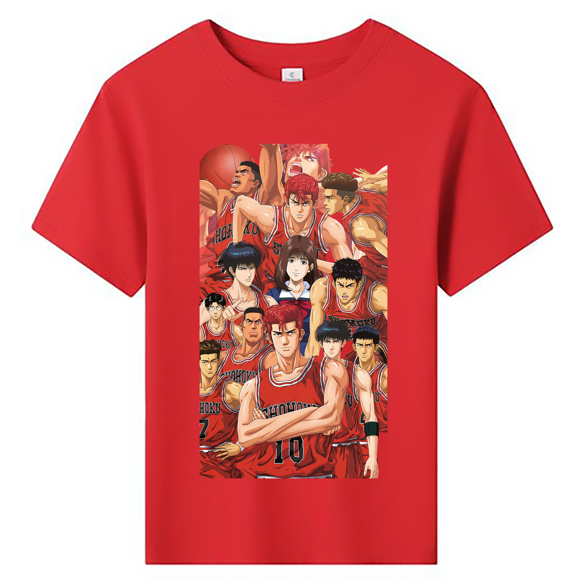 （画像用） SLAM DUNK／スラムダンク 綿100％キッズTシャツ（フロントプリント）