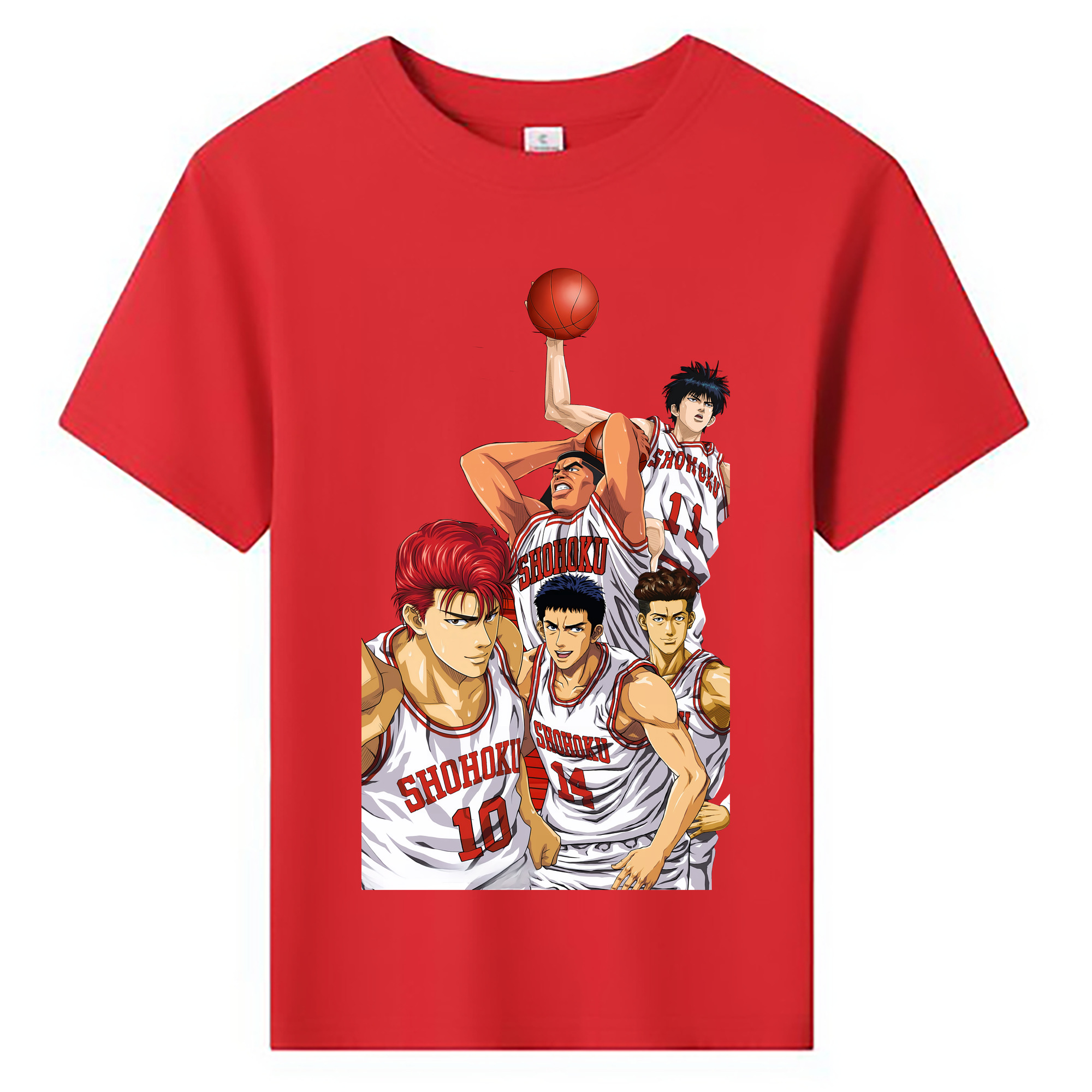 （画像用） SLAM DUNK／スラムダンク 綿100％キッズTシャツ（フロントプリント）
