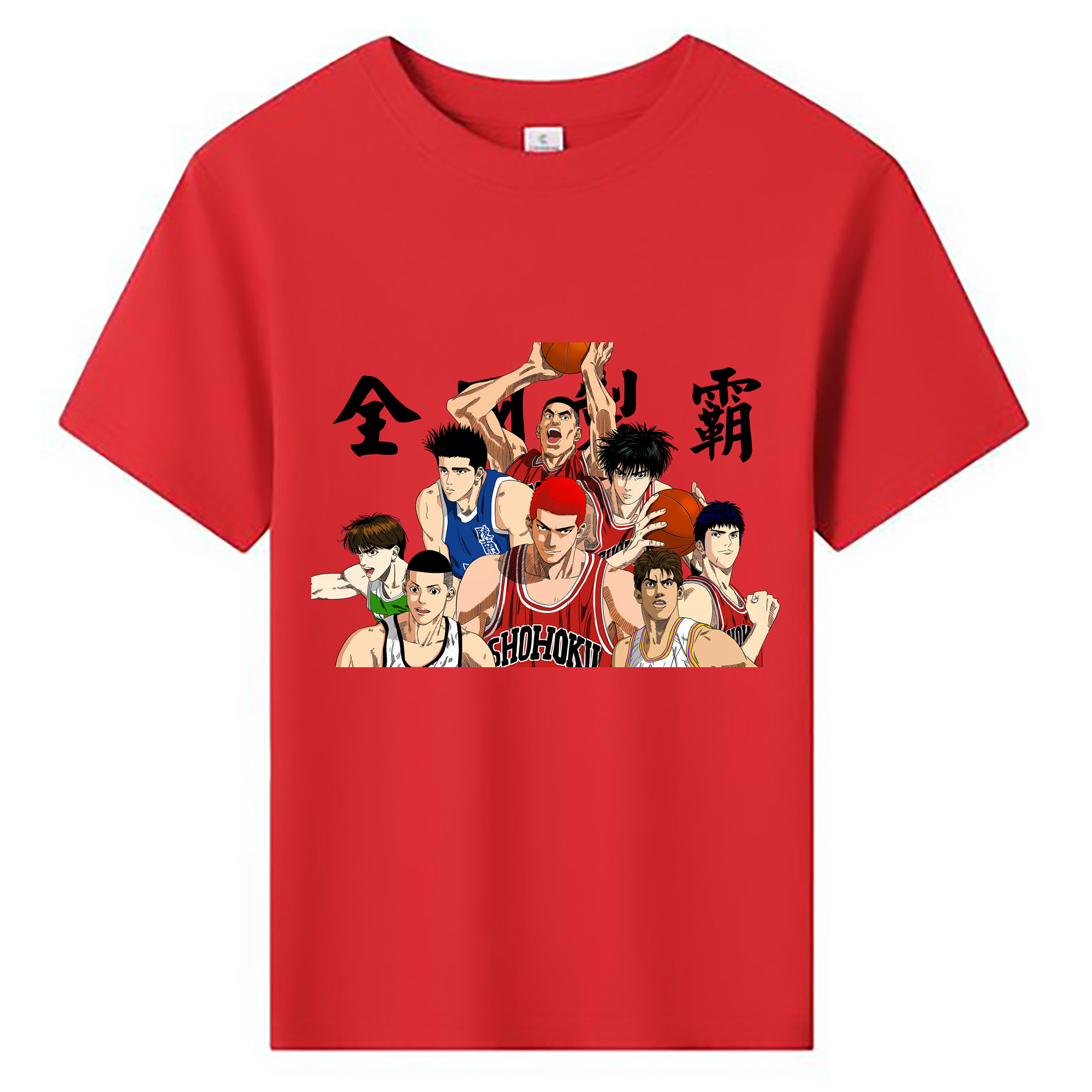（画像用） SLAM DUNK／スラムダンク 綿100％キッズTシャツ（フロントプリント）