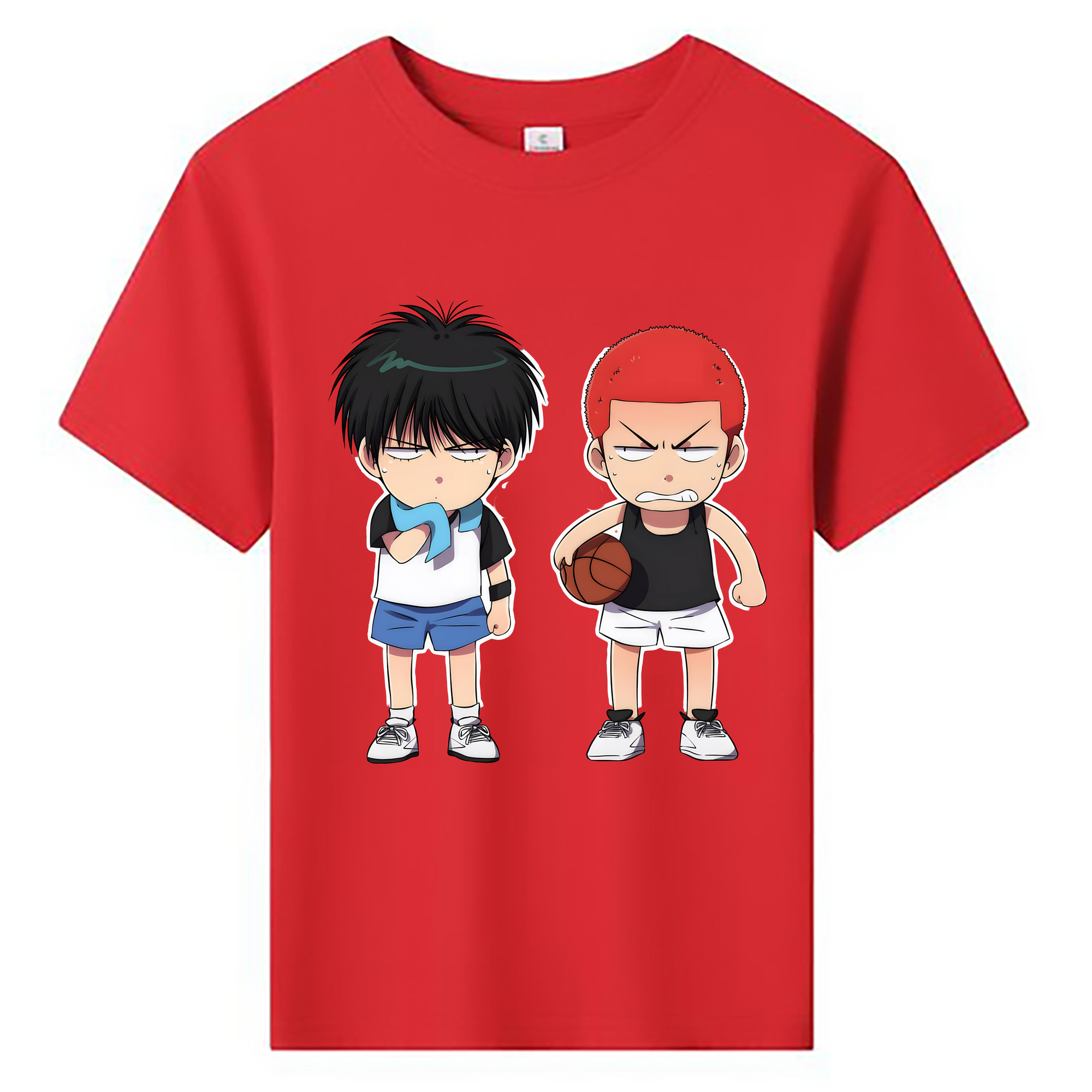 （画像用） SLAM DUNK／スラムダンク 綿100％キッズTシャツ（フロントプリント）