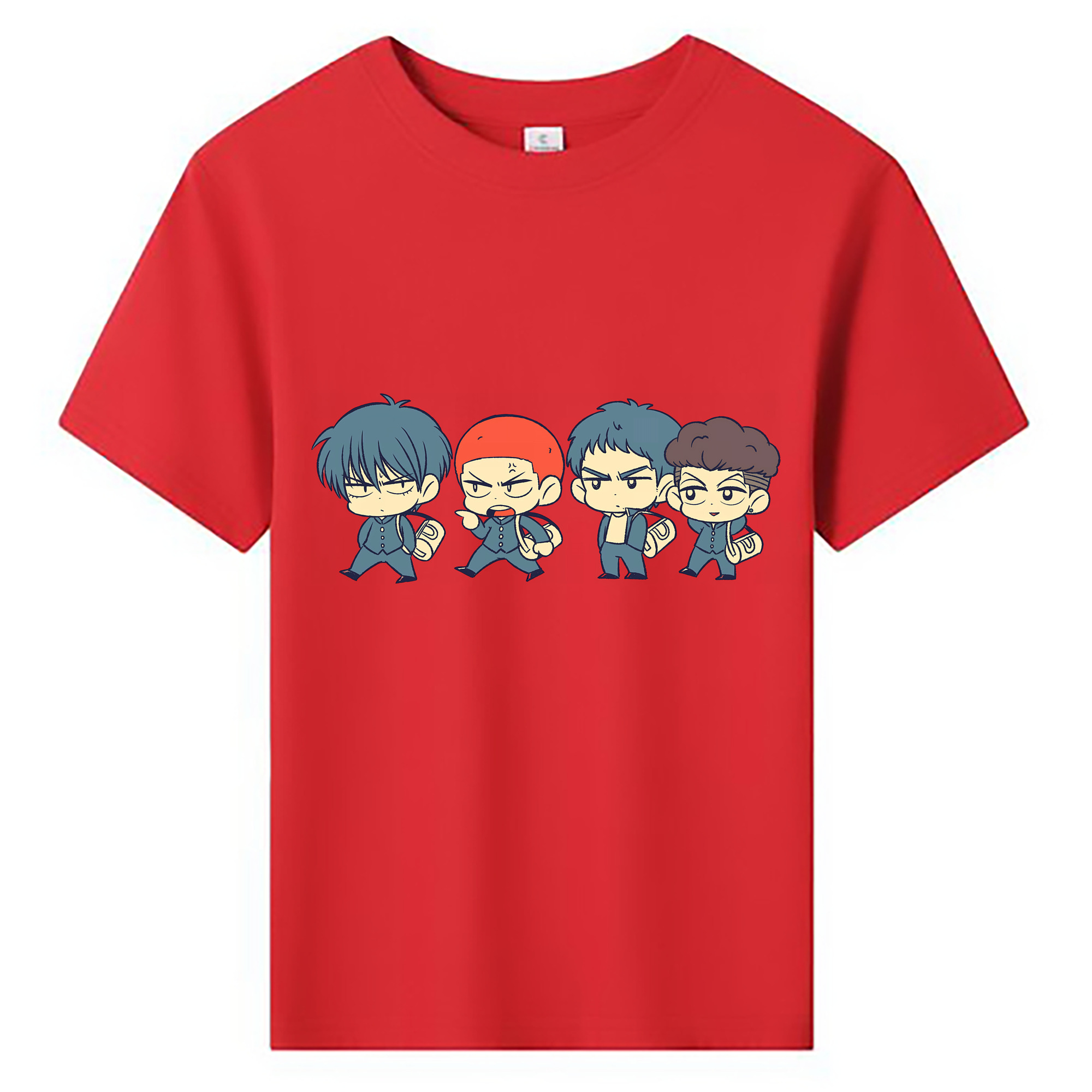 （画像用） SLAM DUNK／スラムダンク 綿100％キッズTシャツ（フロントプリント）