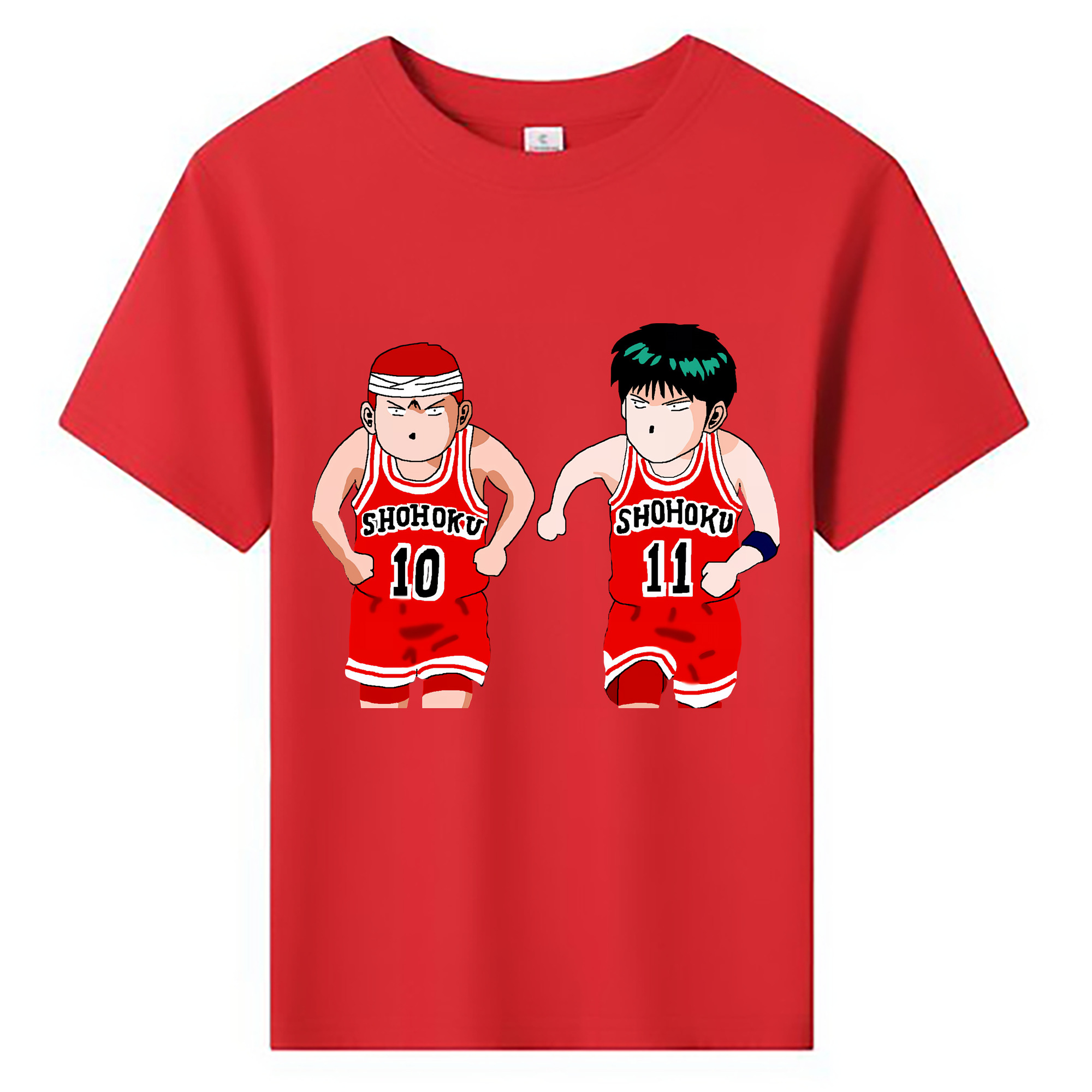 （画像用） SLAM DUNK／スラムダンク 綿100％キッズTシャツ（フロントプリント）