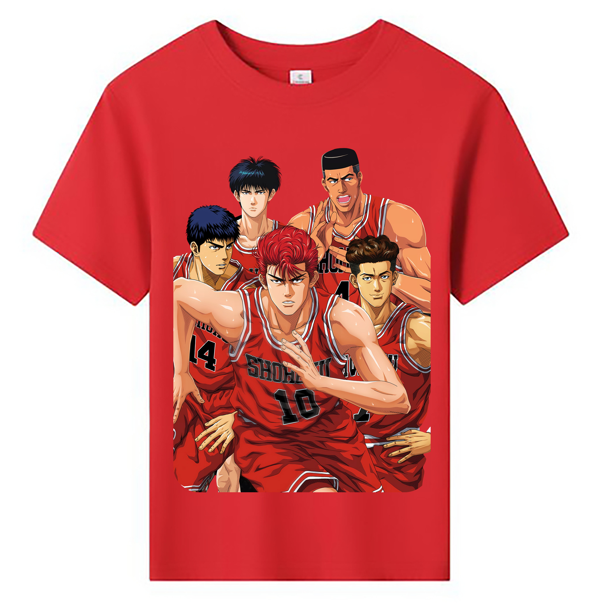 （画像用） SLAM DUNK／スラムダンク 綿100％キッズTシャツ（フロントプリント）