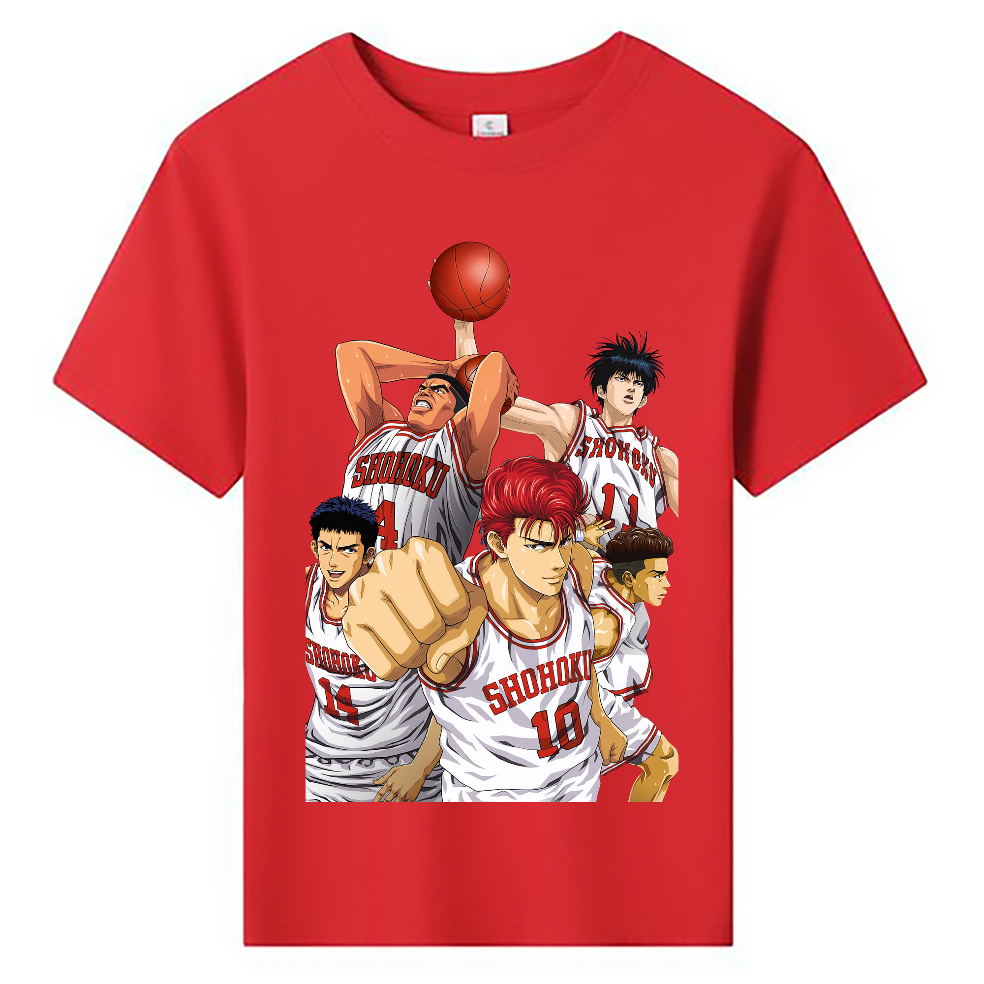 （画像用） SLAM DUNK／スラムダンク 綿100％キッズTシャツ（フロントプリント）
