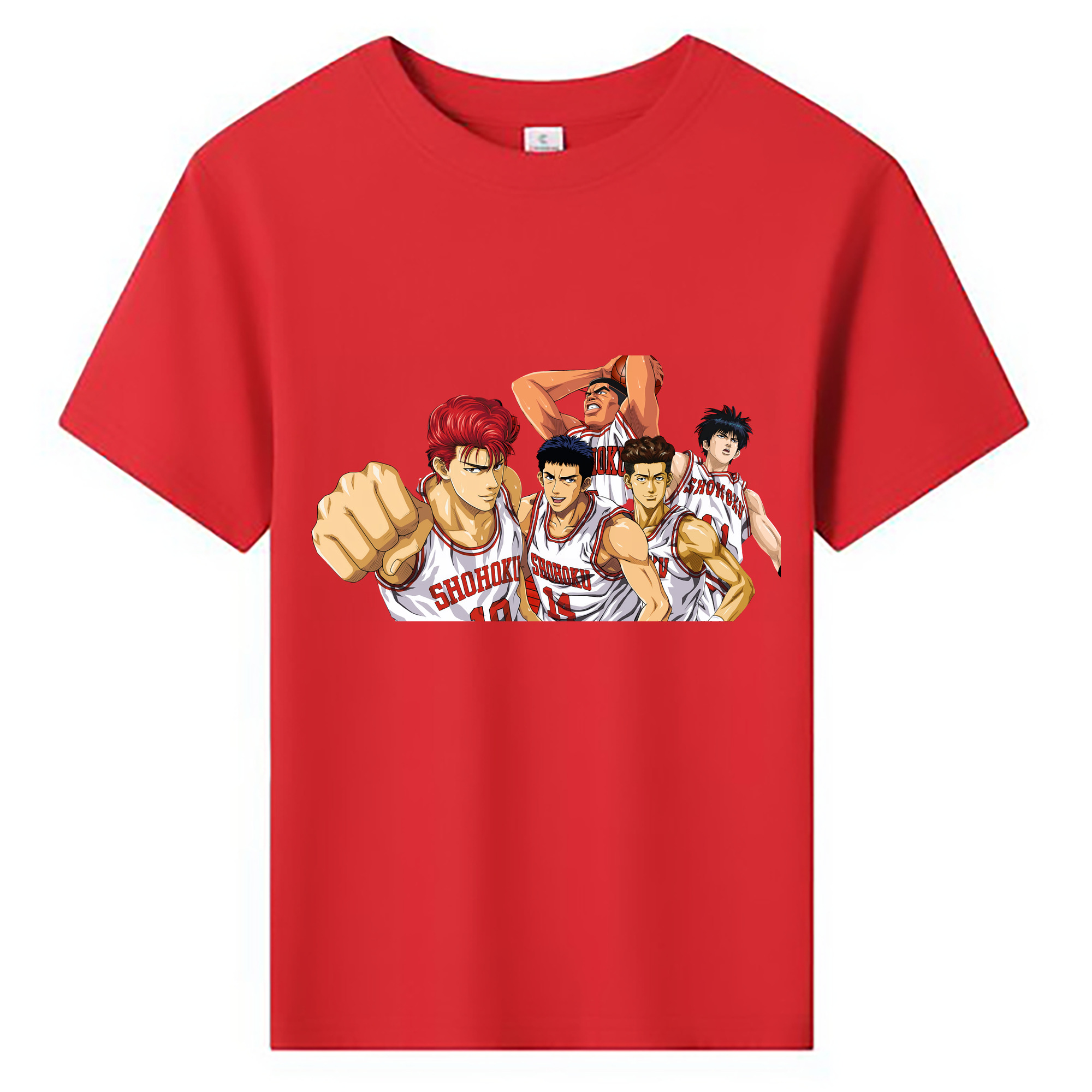 （画像用） SLAM DUNK／スラムダンク 綿100％キッズTシャツ（フロントプリント）