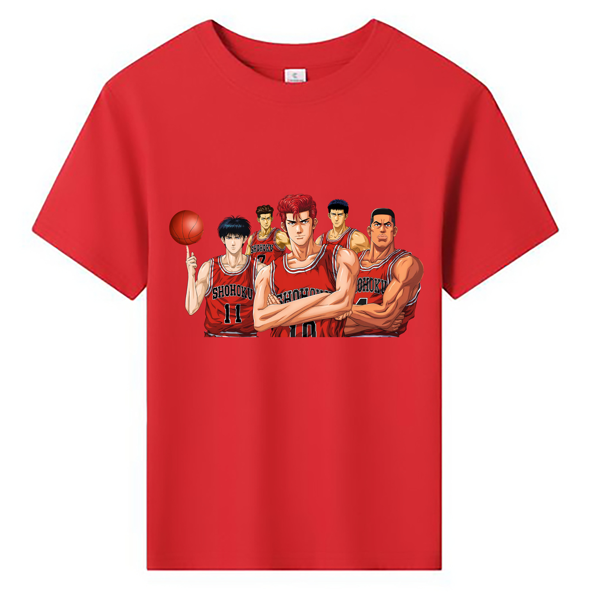 （画像用） SLAM DUNK／スラムダンク 綿100％キッズTシャツ（フロントプリント）