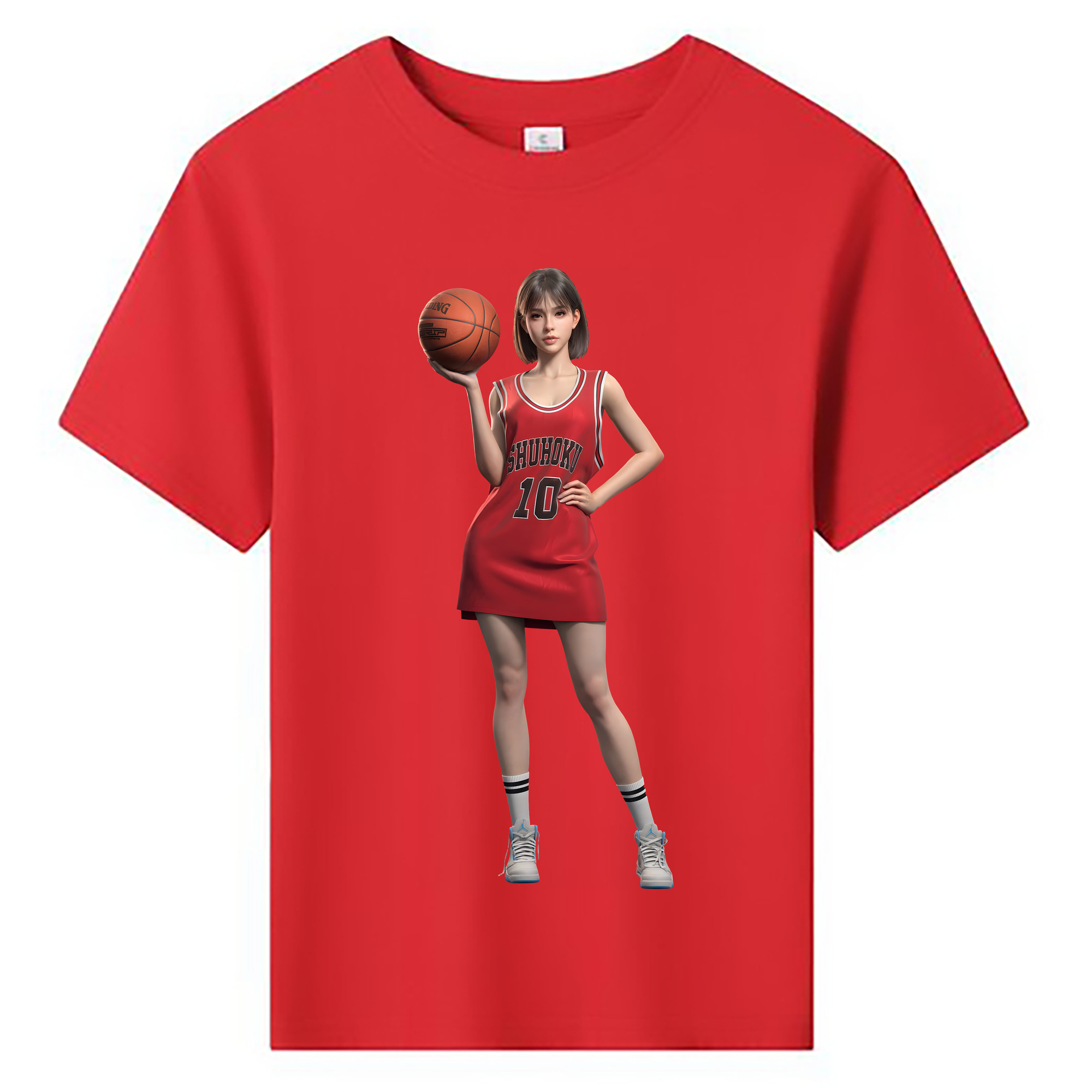 （画像用） SLAM DUNK／スラムダンク 綿100％キッズTシャツ（フロントプリント）
