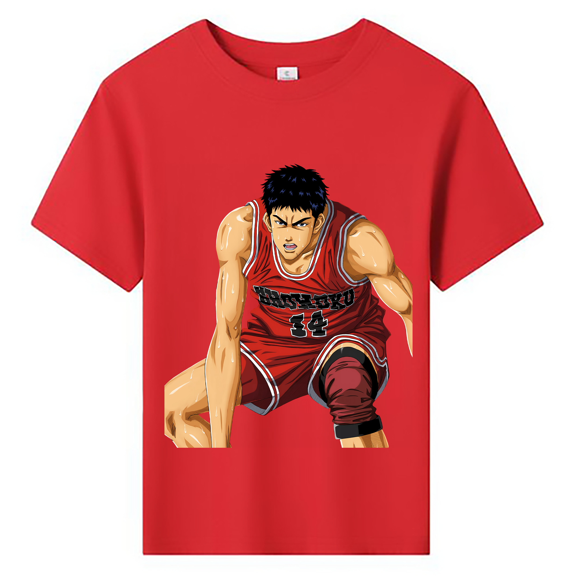 （画像用） SLAM DUNK／スラムダンク 綿100％キッズTシャツ（フロントプリント）