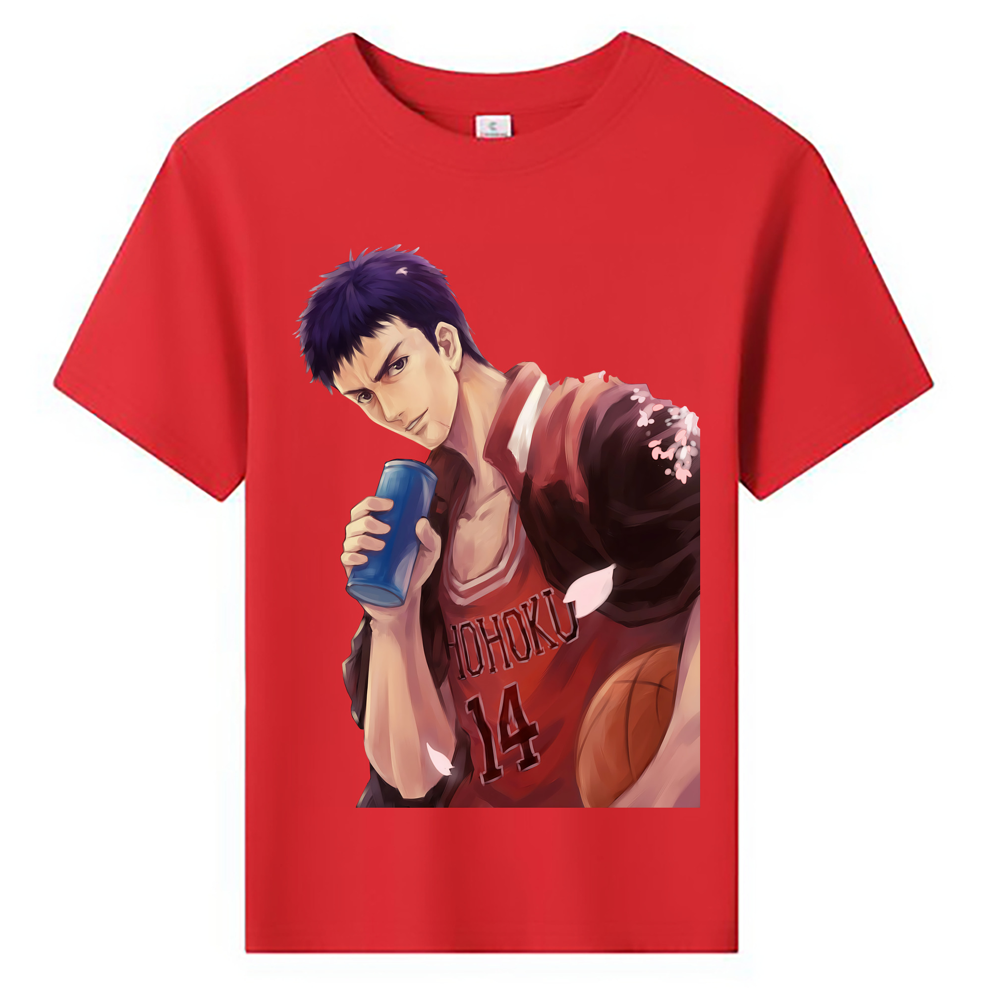 （画像用） SLAM DUNK／スラムダンク 綿100％キッズTシャツ（フロントプリント）