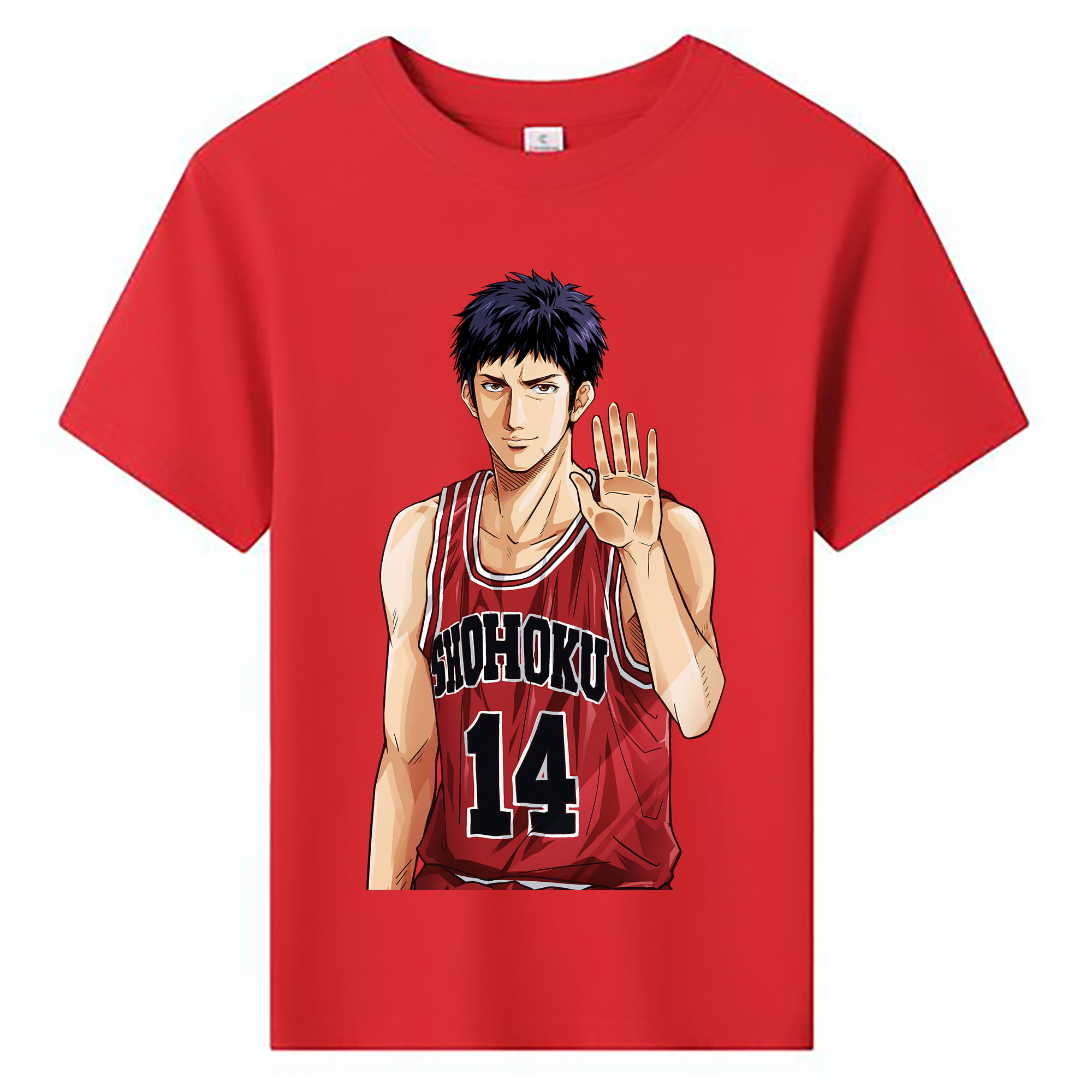 （画像用） SLAM DUNK／スラムダンク 綿100％キッズTシャツ（フロントプリント）