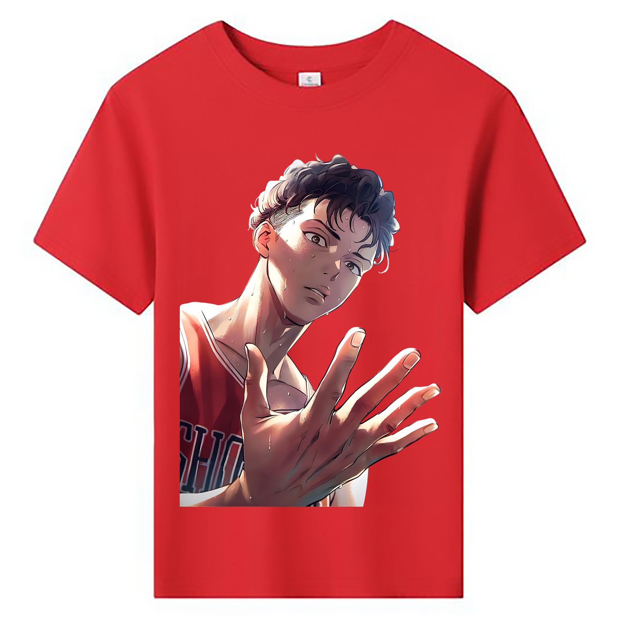 （画像用） SLAM DUNK／スラムダンク 綿100％キッズTシャツ（フロントプリント）