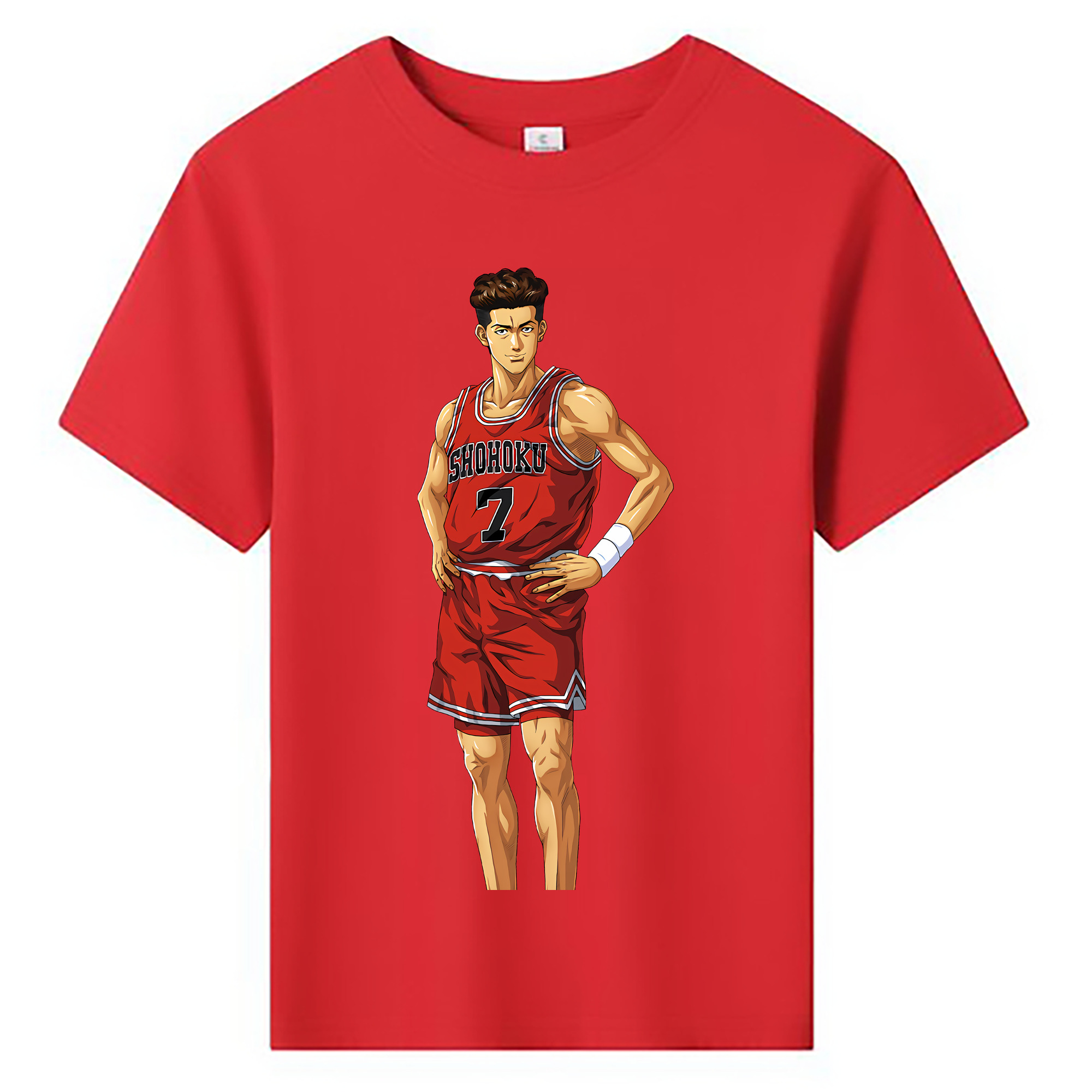 （画像用） SLAM DUNK／スラムダンク 綿100％キッズTシャツ（フロントプリント）