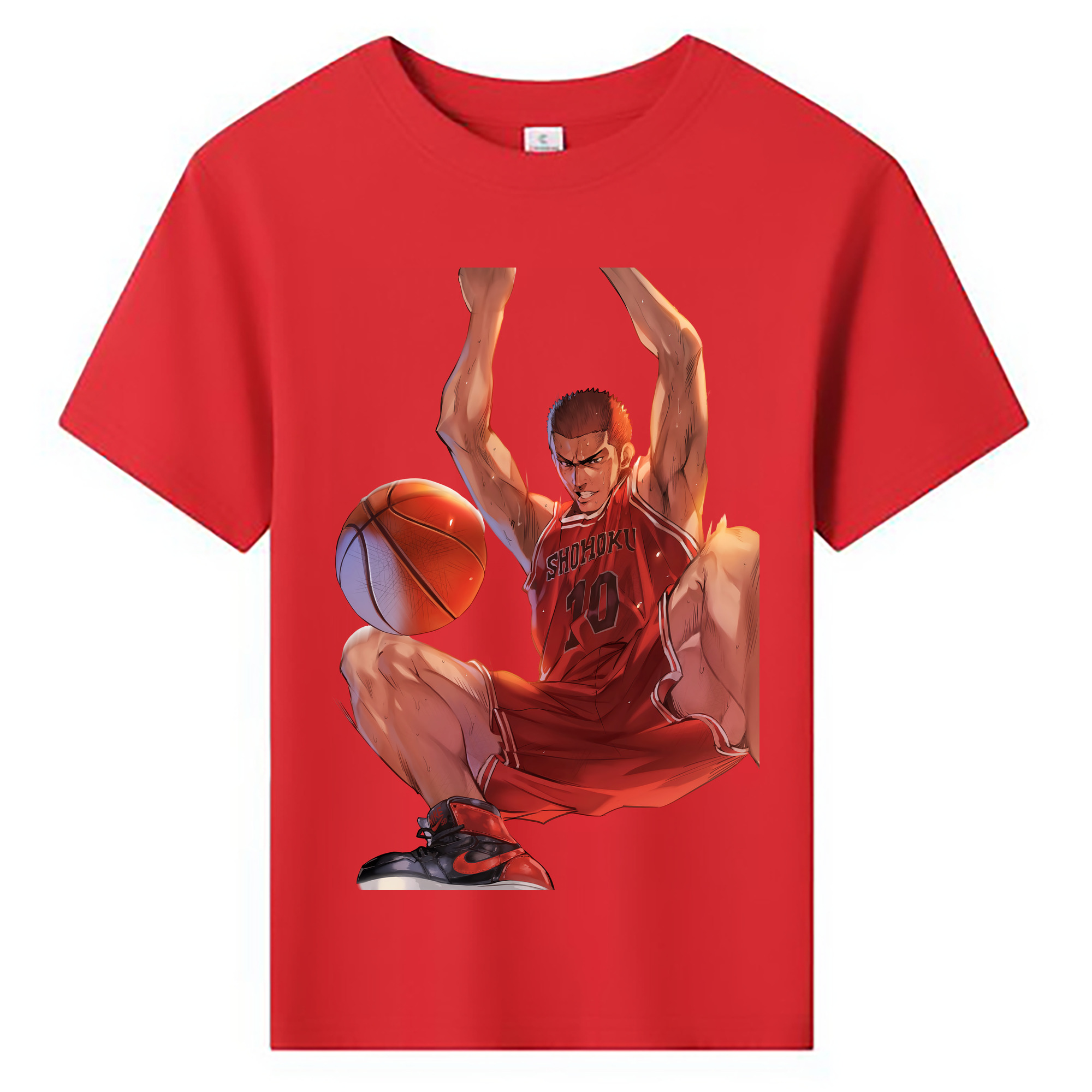 （画像用） SLAM DUNK／スラムダンク 綿100％キッズTシャツ（フロントプリント）